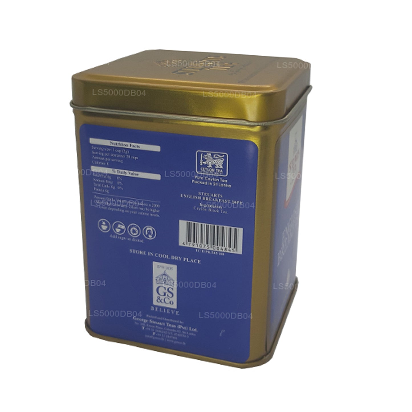 Steuarts Tea English Breakfast (40g) 20 Pyramid Tea Bags