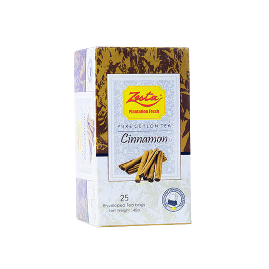 Zesta Cinnamon Black Tea (45g) 25 Tea Bags