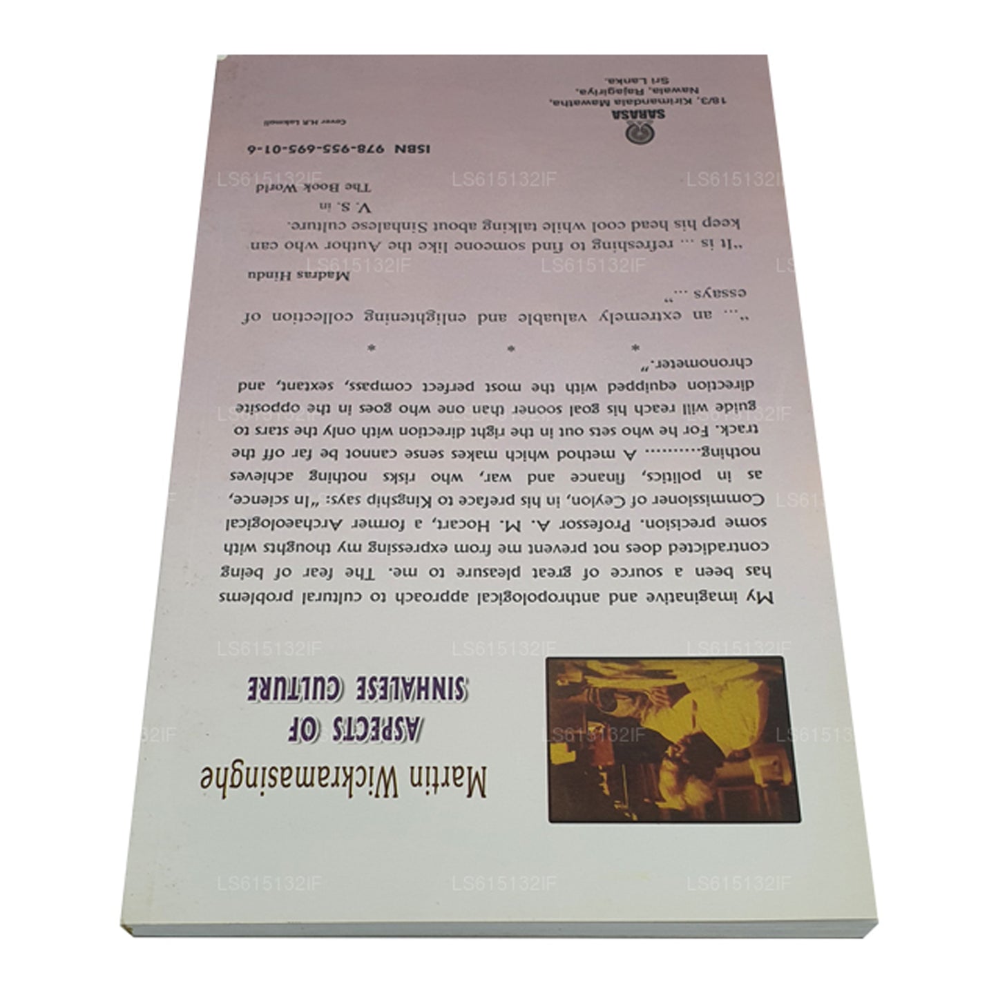 Some  Significant Religious and Societal Aspects  of Sinhalese Culture