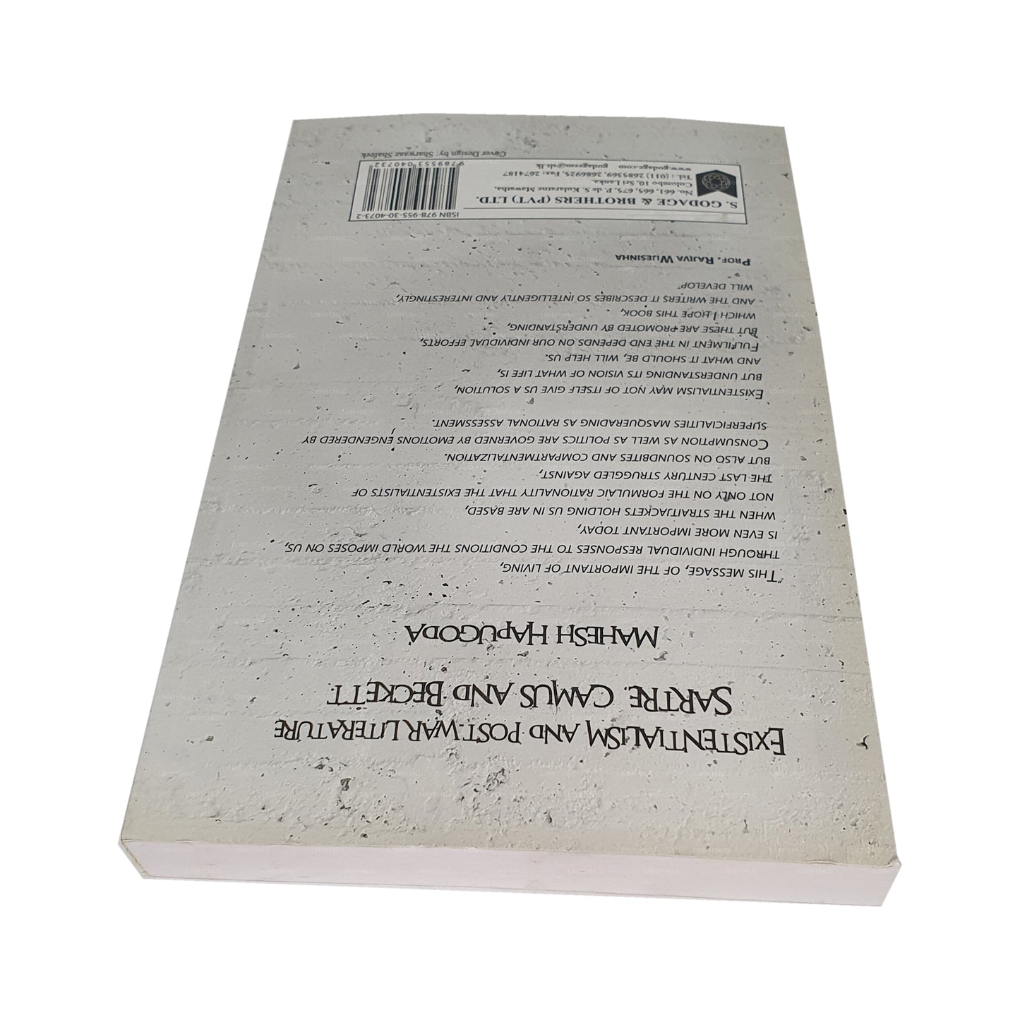 Existentialism and Post-War Literature Sartre Camus and Beckett