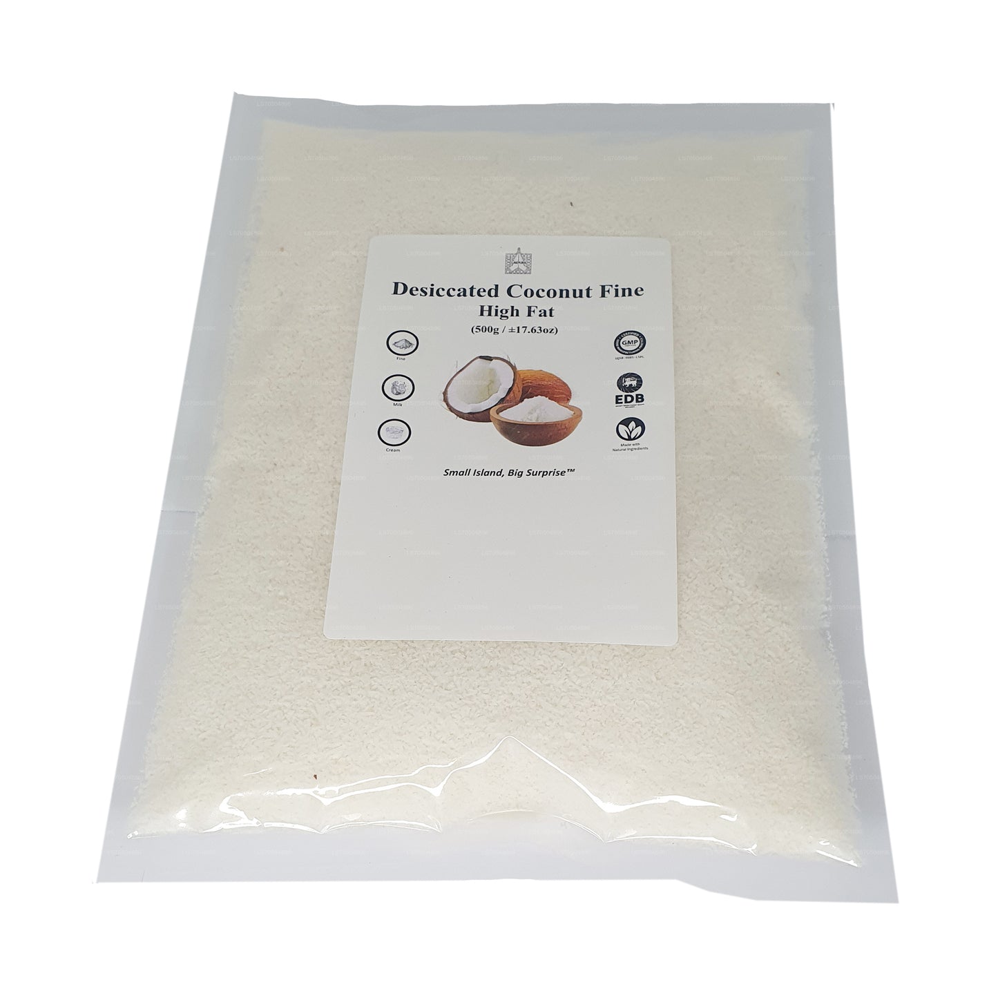 Lakpura Desiccated Coconut Fine - High Fat (500g)