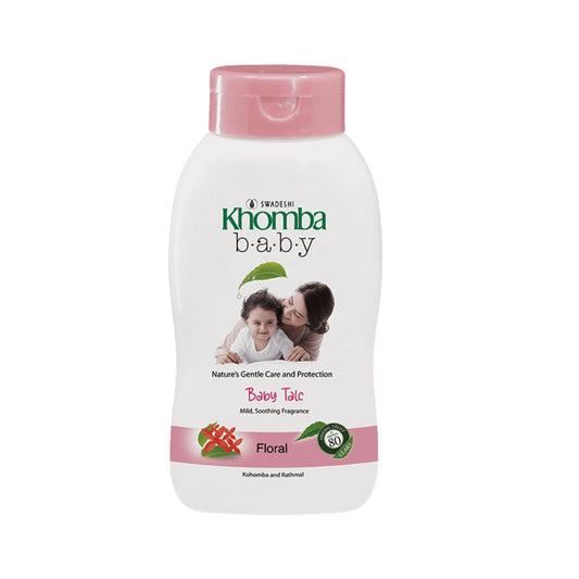 Swadeshi Khomba Baby Talc Floral (100g)