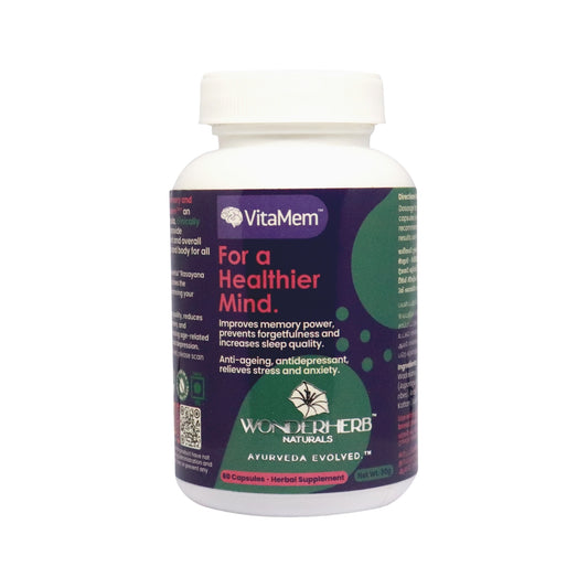 Wonder Herb Naturals VitaMem Capsule Bottle