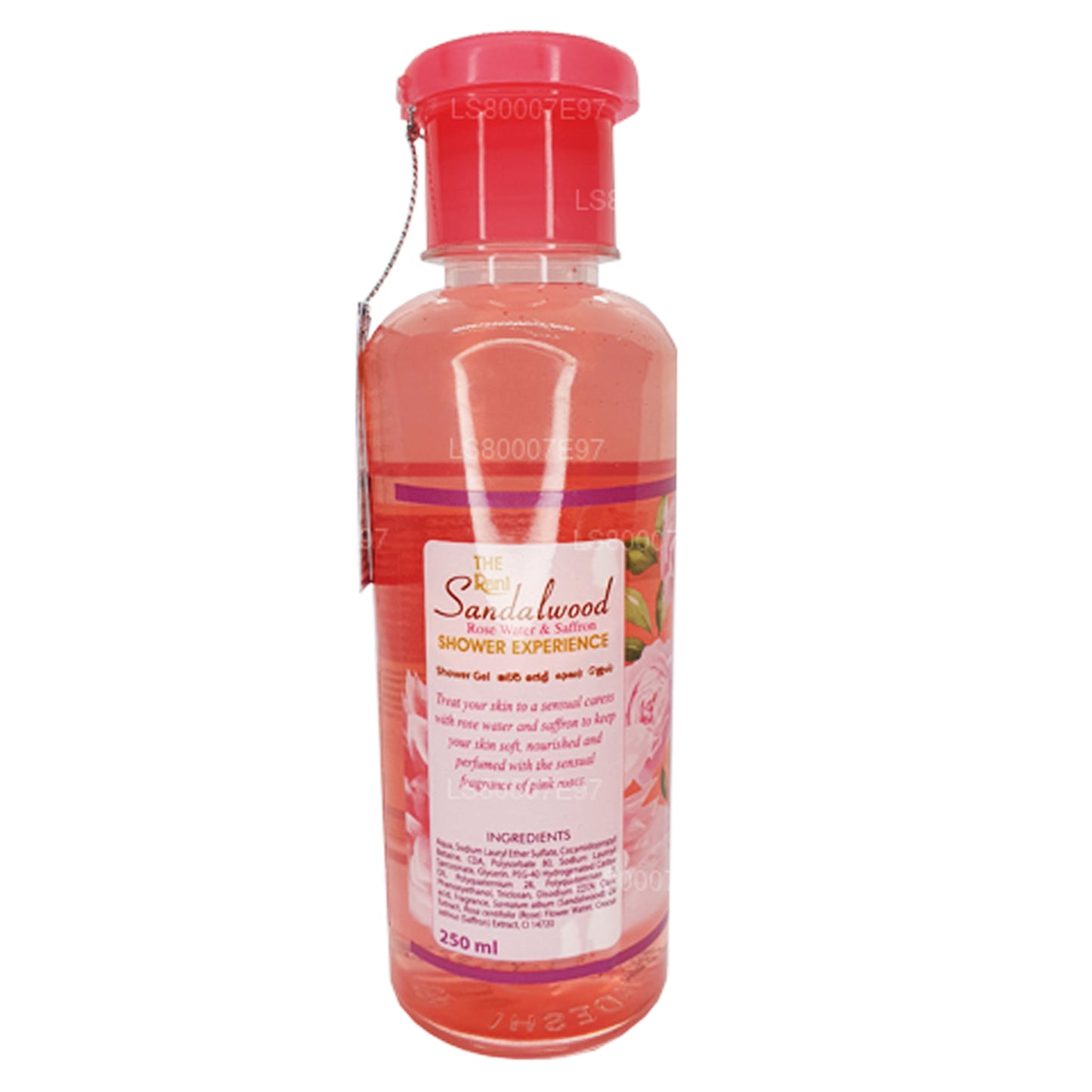 Swadeshi Rani Sandalwood Shower Gel with Rose Water & Saffron (250ml)