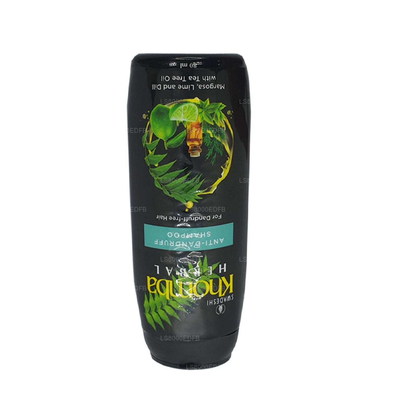 स्वदेशी खोम्बा एंटी-डैंड्रफ शैम्पू (80ml)