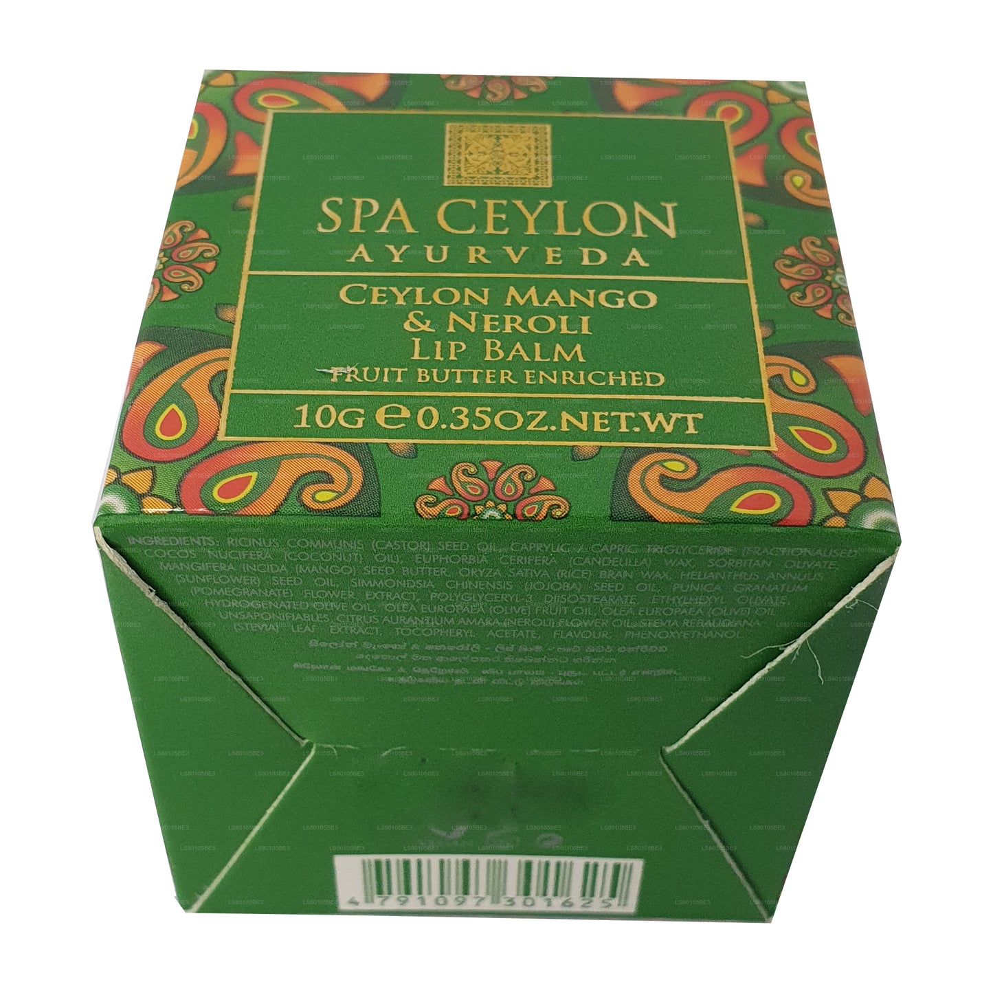Spa Ceylon Ceylon Mango & Neroli Lip Balm (10g)