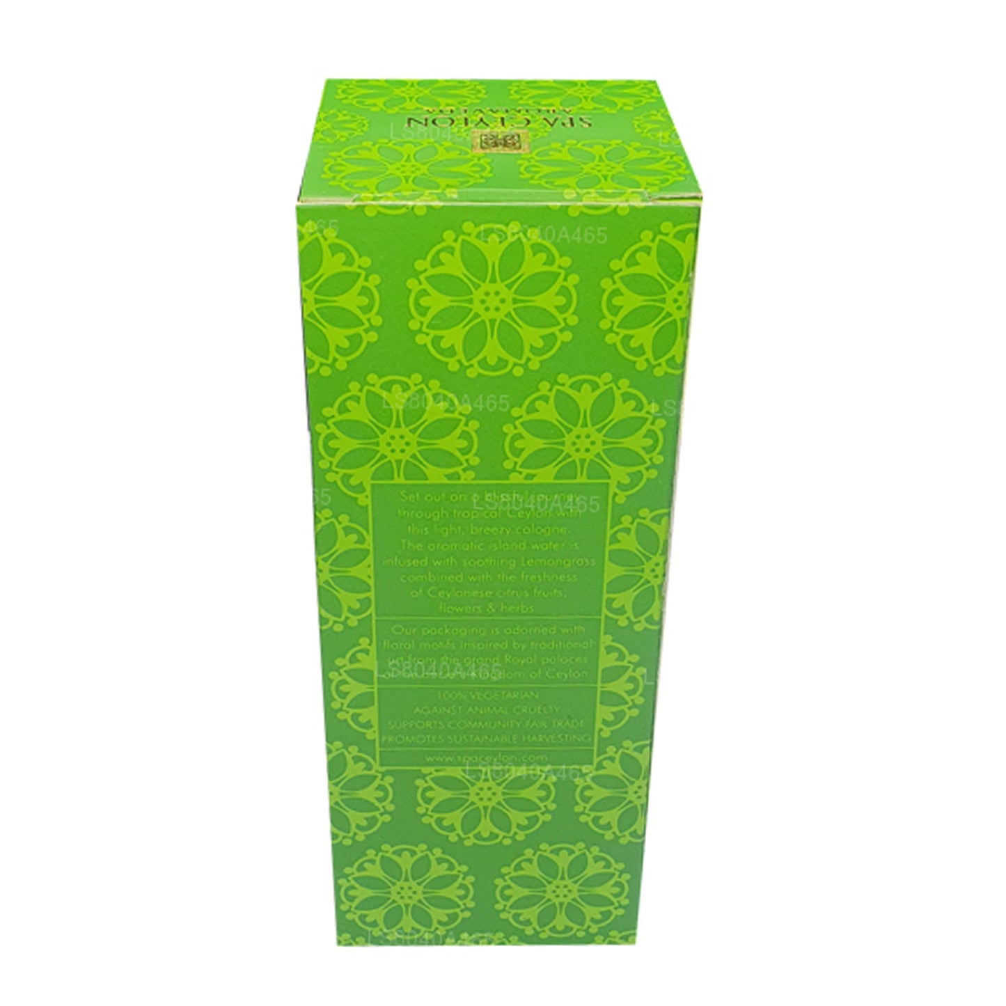 Spa Ceylon Lemongrass Citron Eau De Ceylon (100ml)