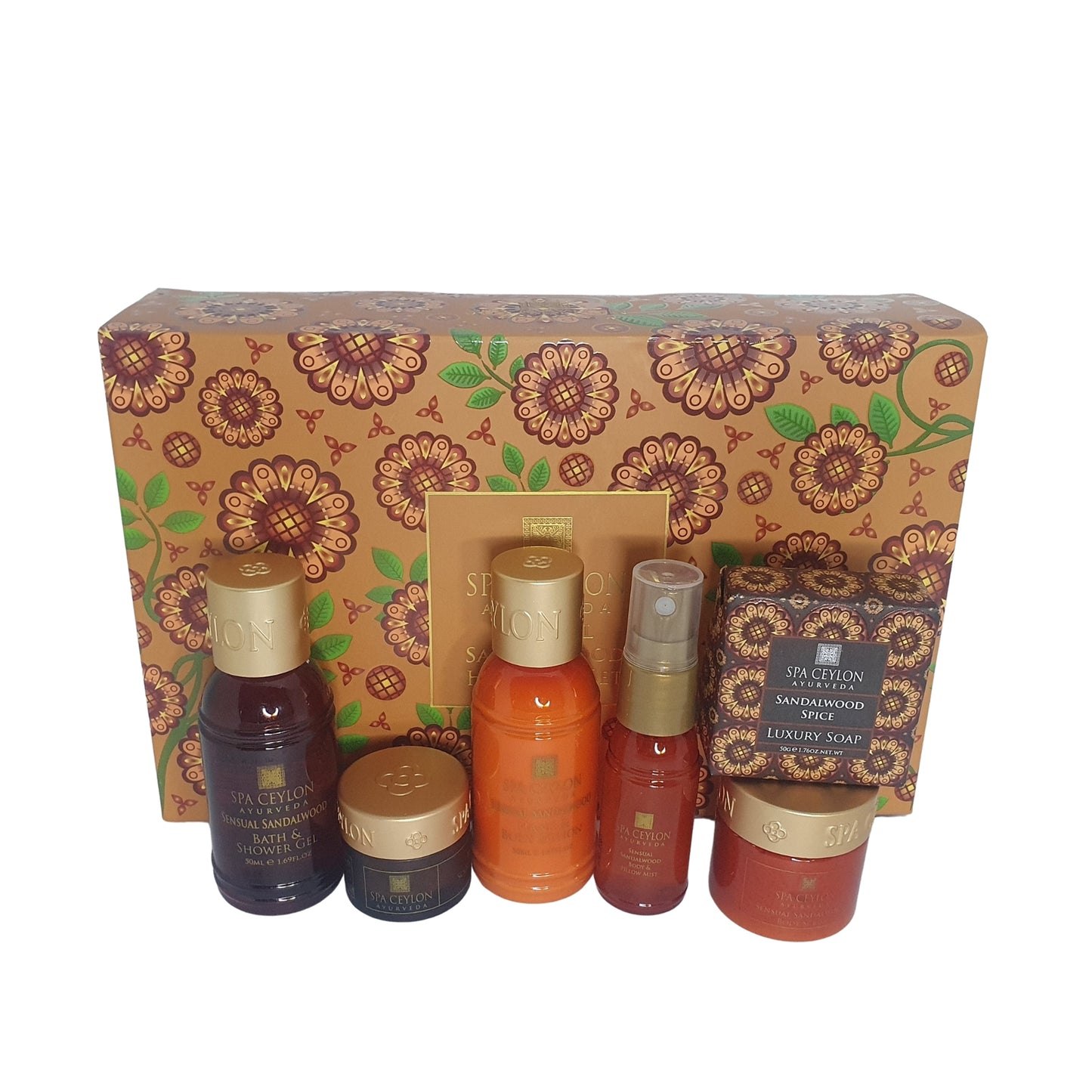 Spa Ceylon Sensual Sandalwood Home Spa Set