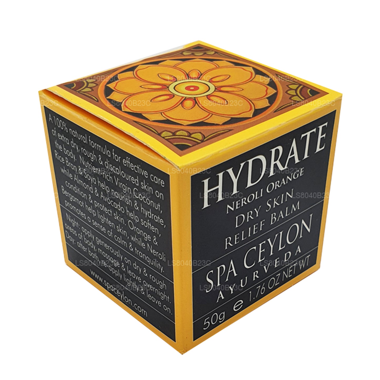 स्पा सीलोन नेरोली ऑरेंज - ड्राई स्किन रिलीफ बाम