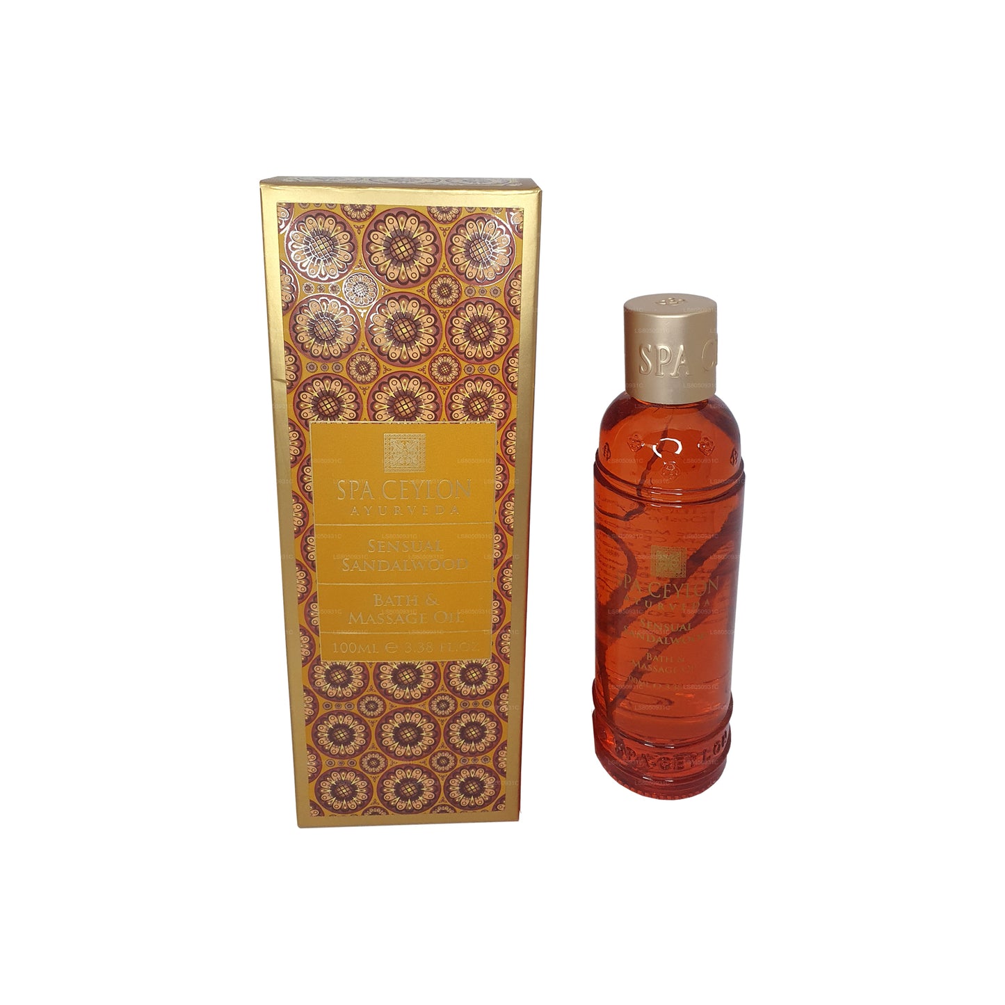 Spa Ceylon Sensual Sandalwood Bath and Massage Oil (100ml)