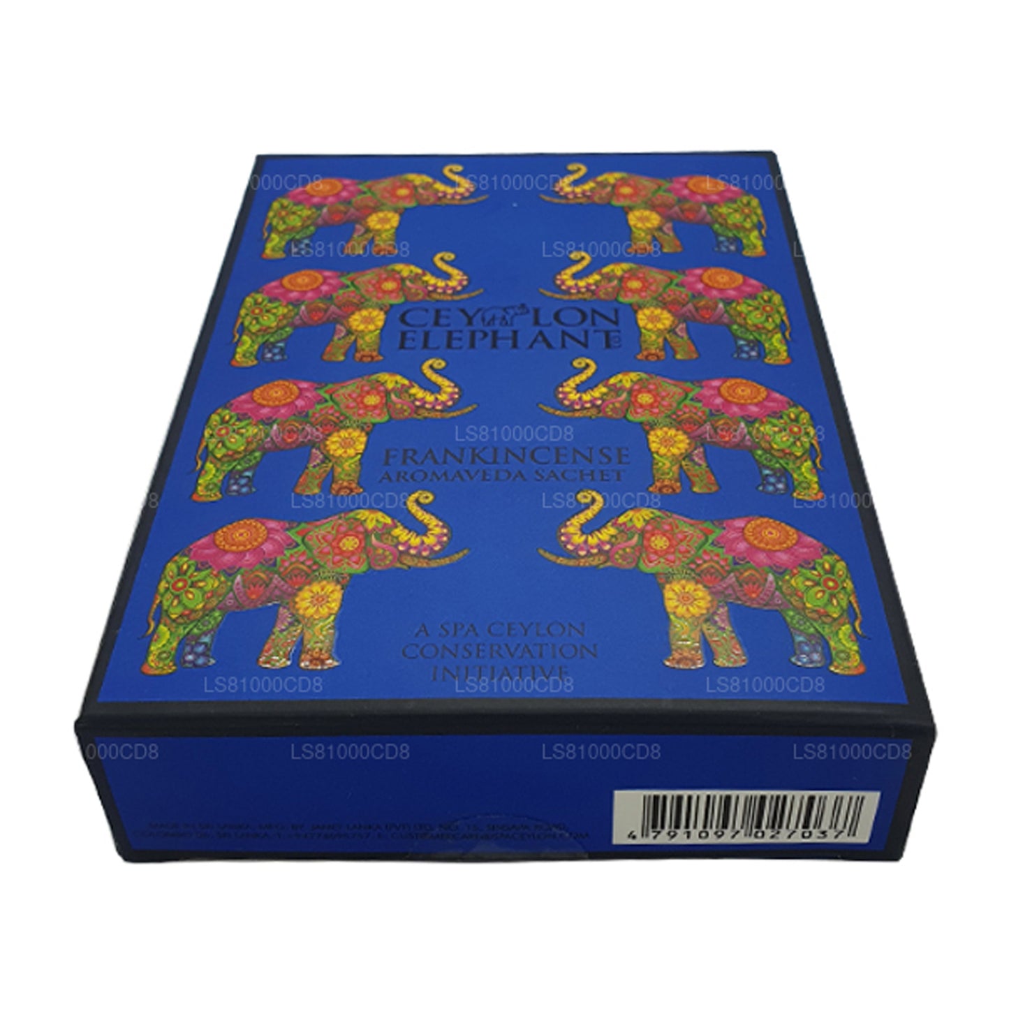 Spa Ceylon Frankincense Kay Lime Elephant Aromaveda Sachet (One Pack)