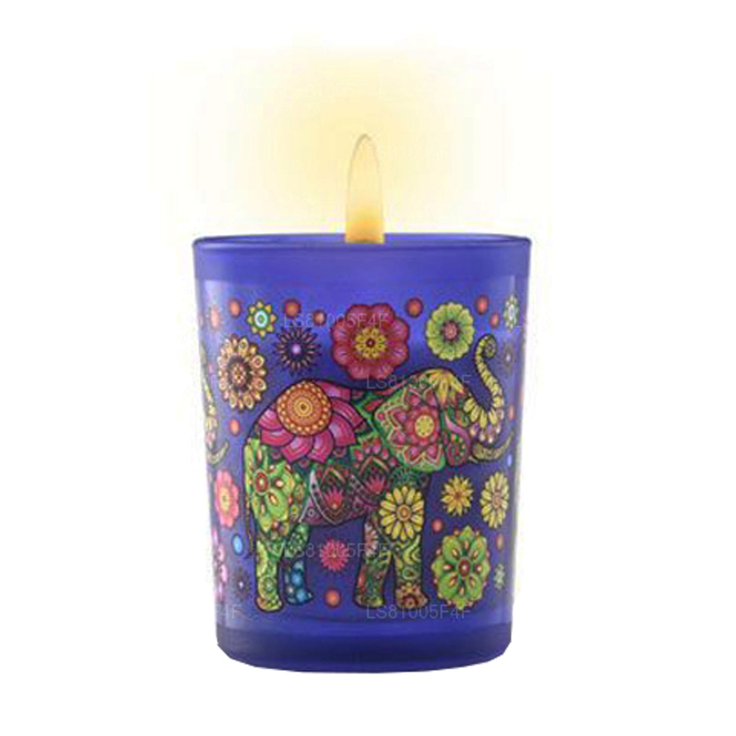 Spa Ceylon Ceylon Elephant Frankincense Kay Lime - Aromaveda Natural Candle (50g)