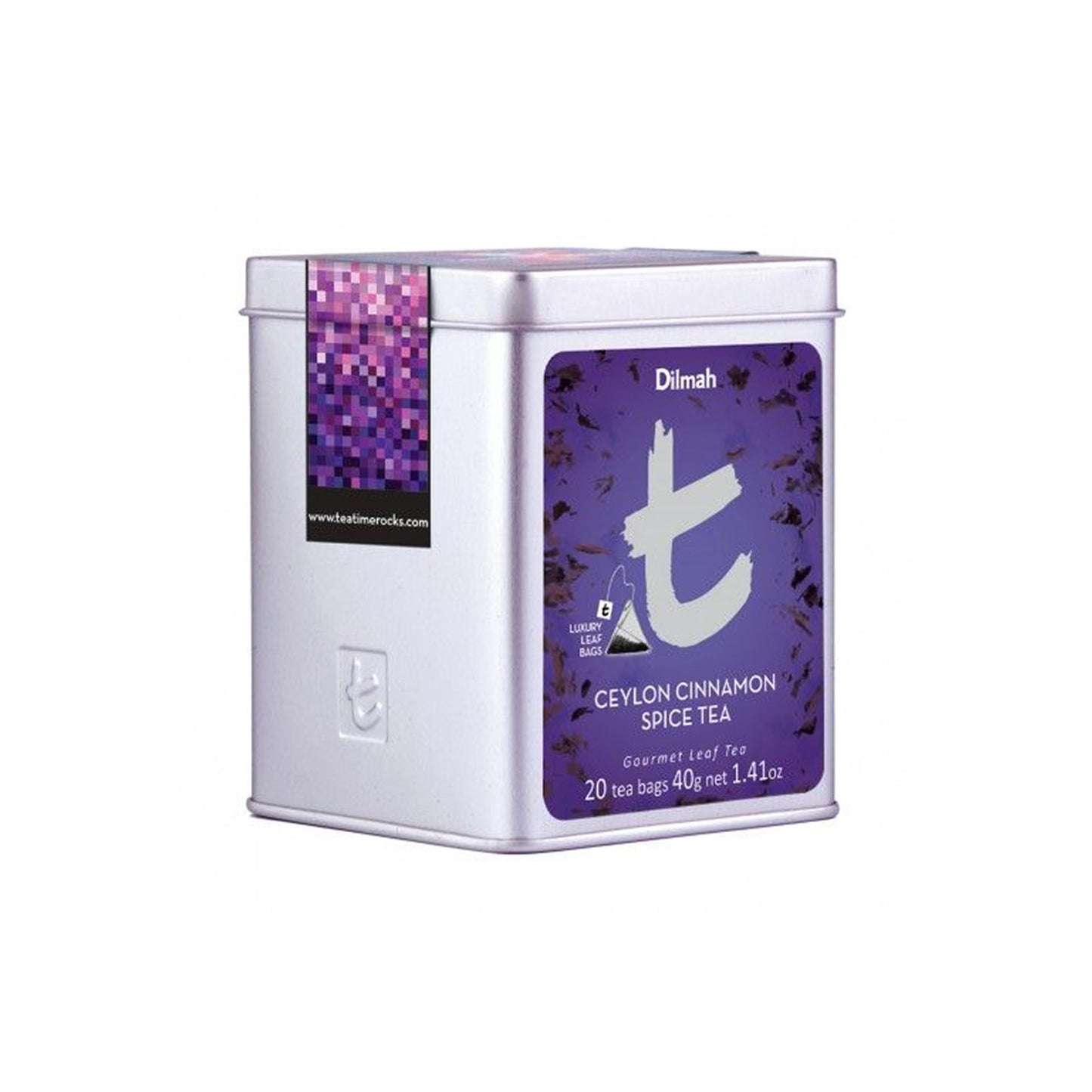 Dilmah t-series Cinnamon Spice Black Tea (40g) 20 Tea Bags