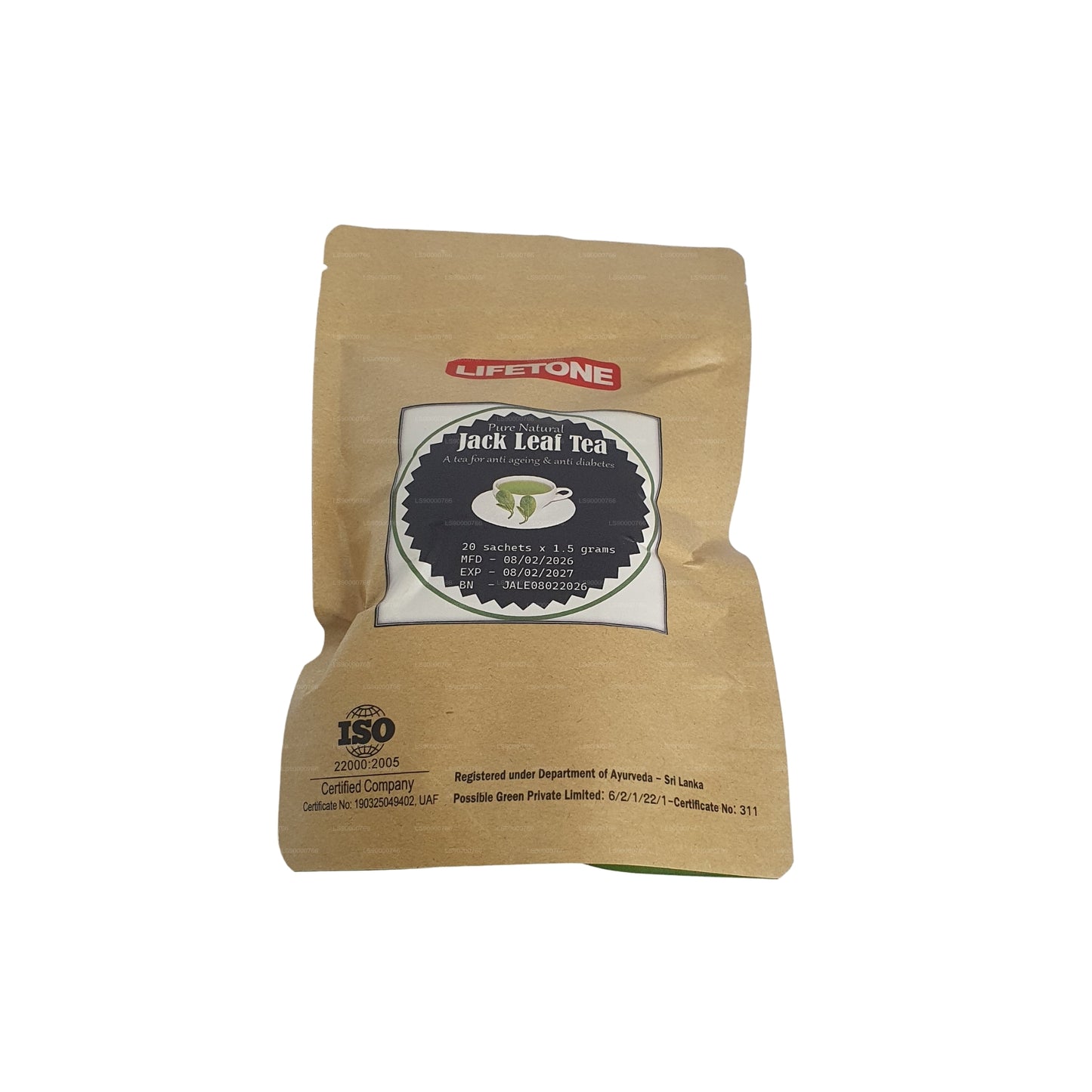 Lifetone Jackfruit Leaf Tea (40g)