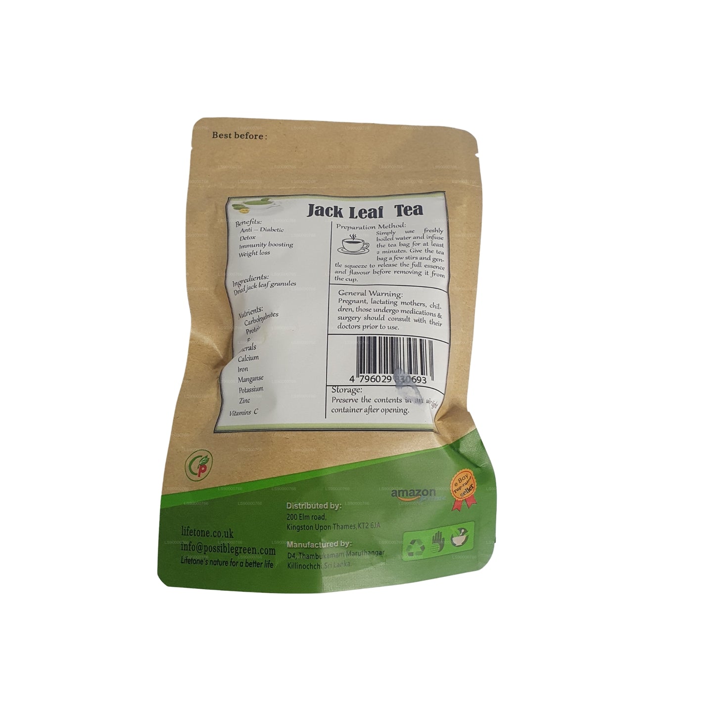 Lifetone Jackfruit Leaf Tea (40g)