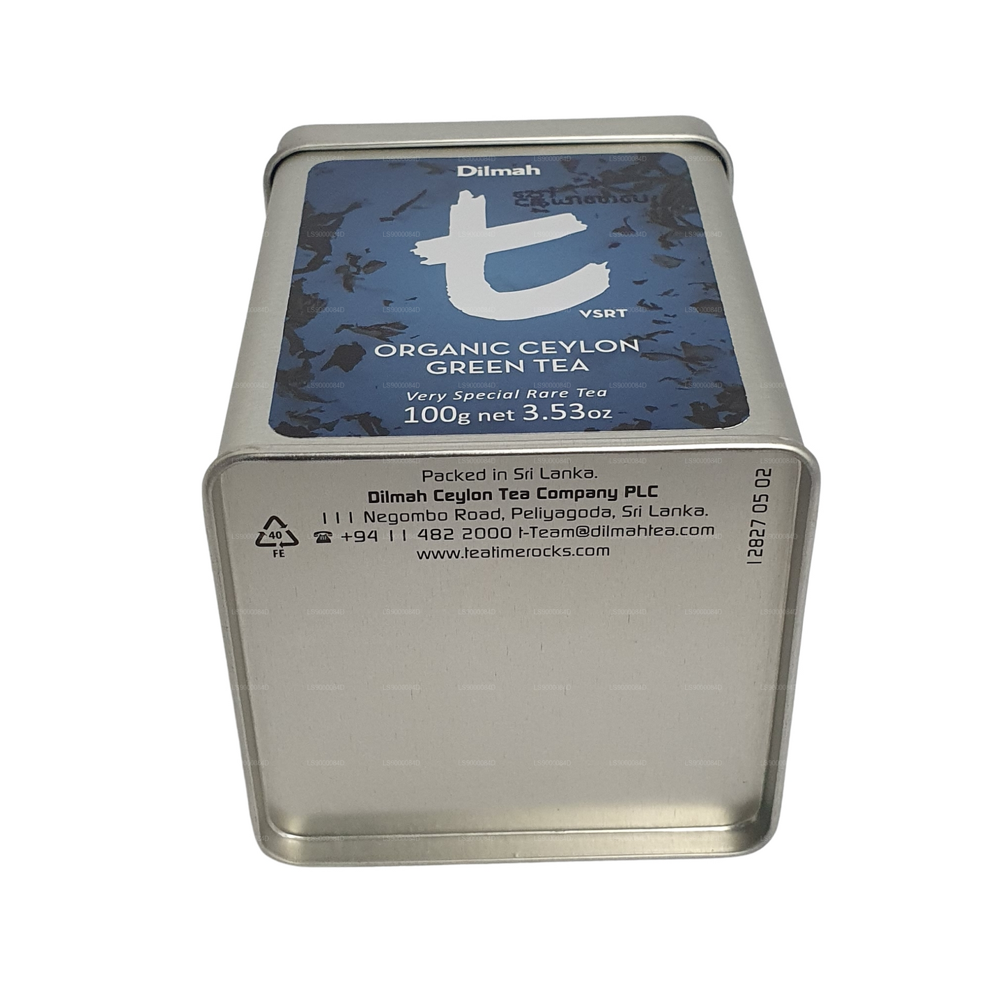 Dilmah t-series Organic Ceylon Green Tea (100g)