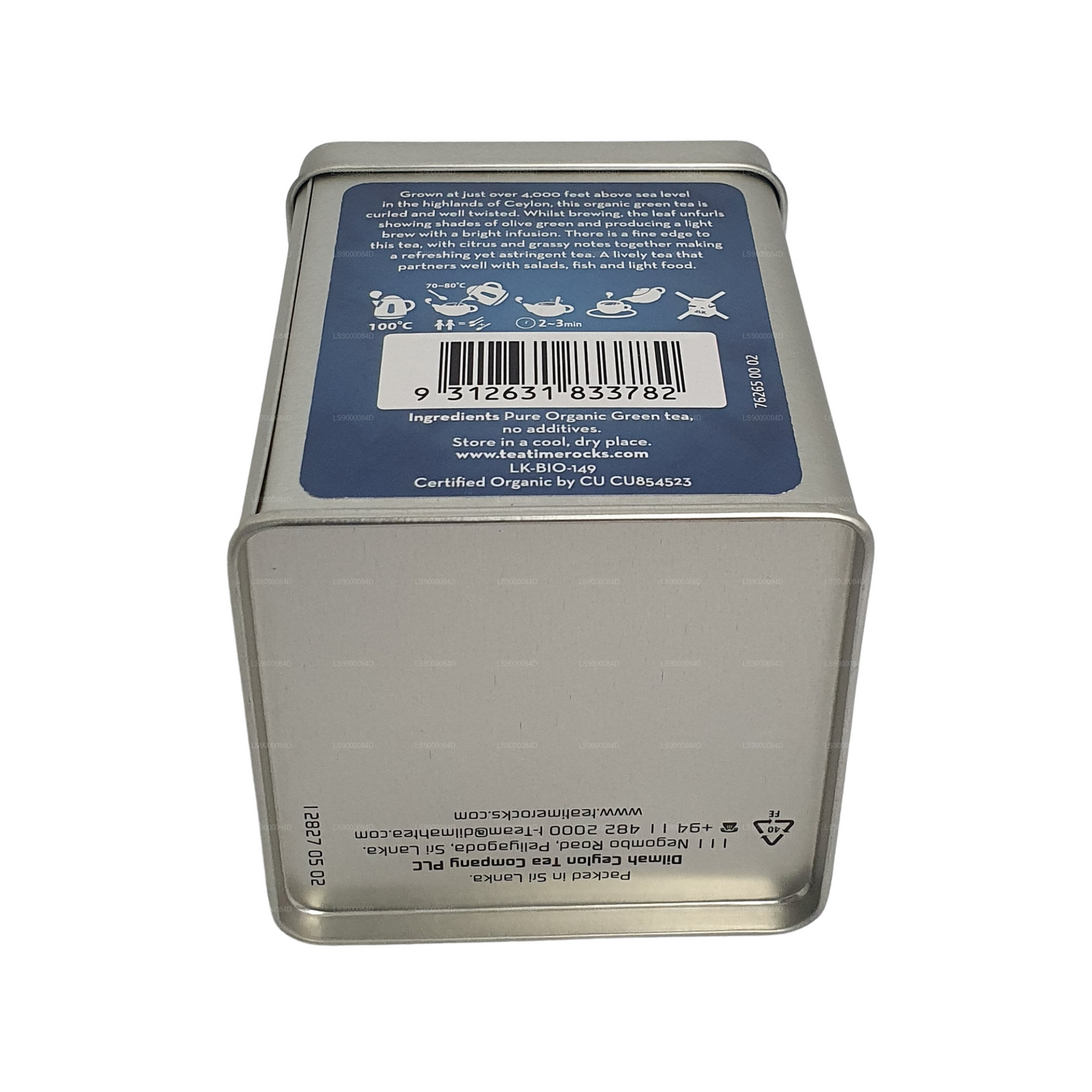 Dilmah t-series Organic Ceylon Green Tea (100g)
