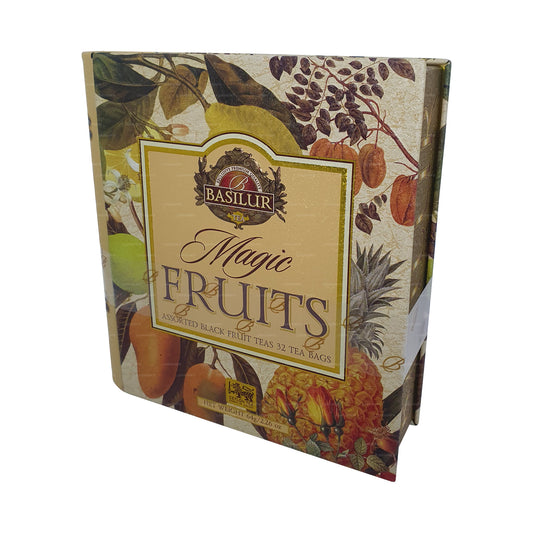 Basilur Magic Fruits Assorted Tea Book (64g) 32 Tea Bags