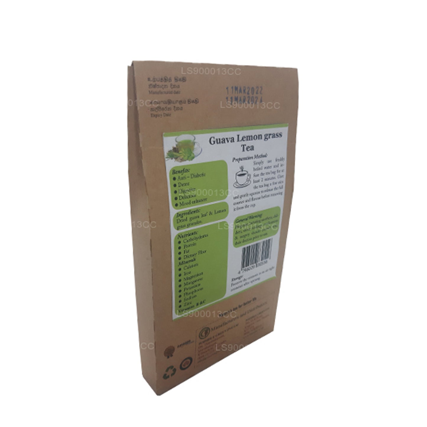 Lifetone Guava Lemon Grass Tea (30g)