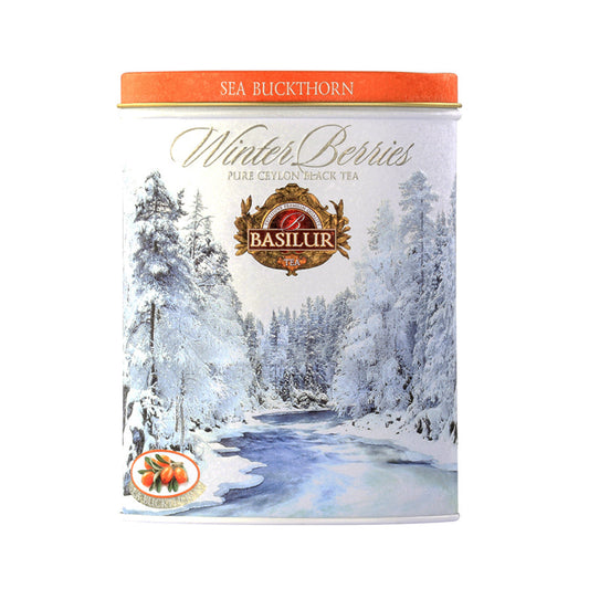 Basilur Winter Berries "Sea Buckthorn" (100g) Tin