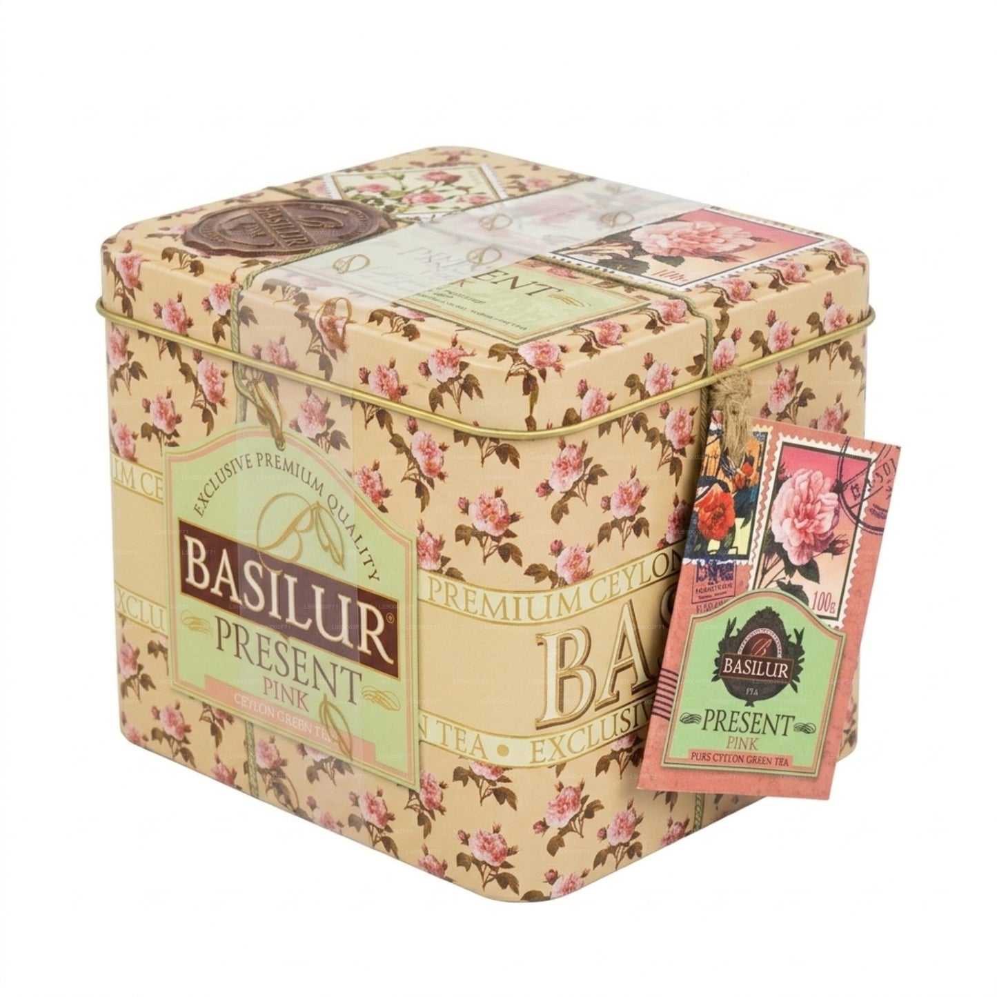 Basilur Present "Pink" (100g) Caddy