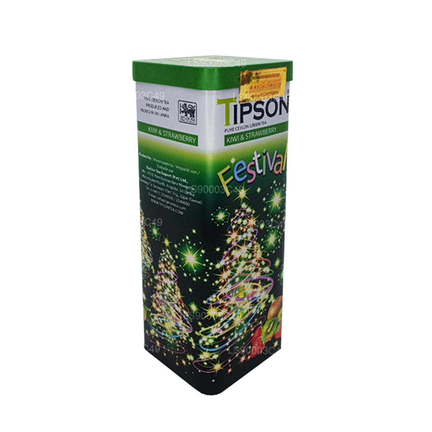 TIPSON FESTIVAL Kiwi & Strawberry gÃ¼ner Tee 75g