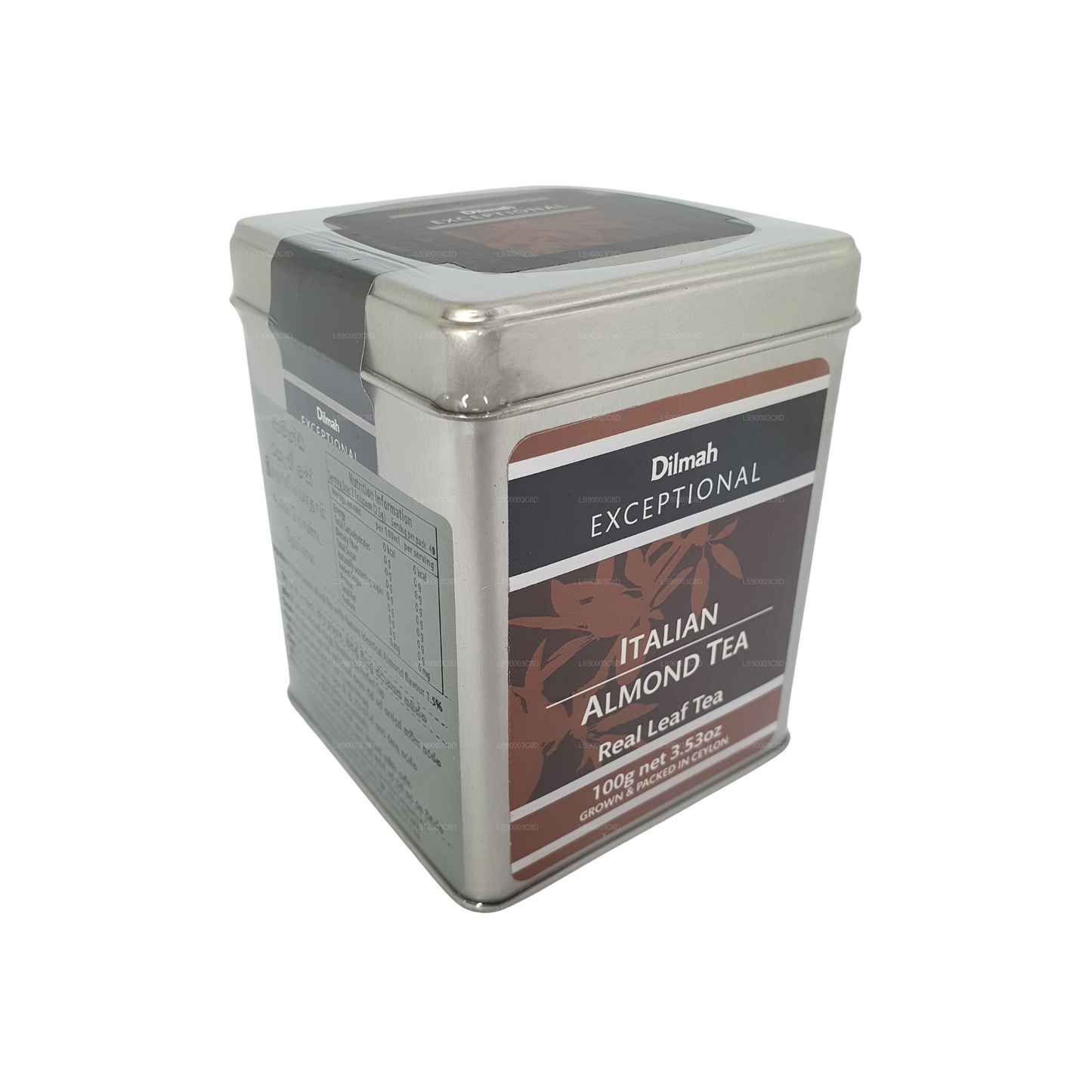दिलमाह एक्सेप्शनल इटैलियन बादाम चाय (100g) टिन कैडी