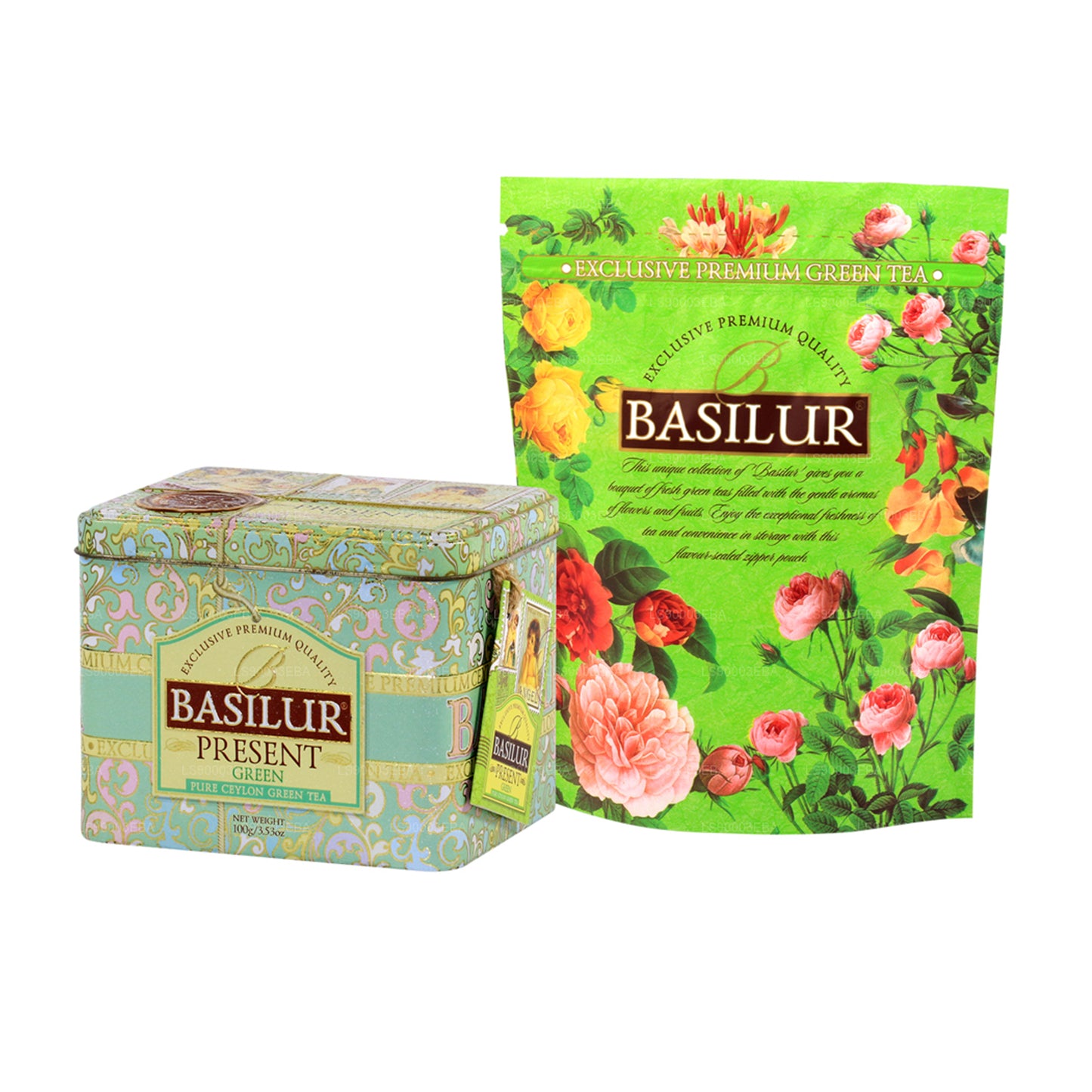 Basilur Present "Green"  (100g) Caddy