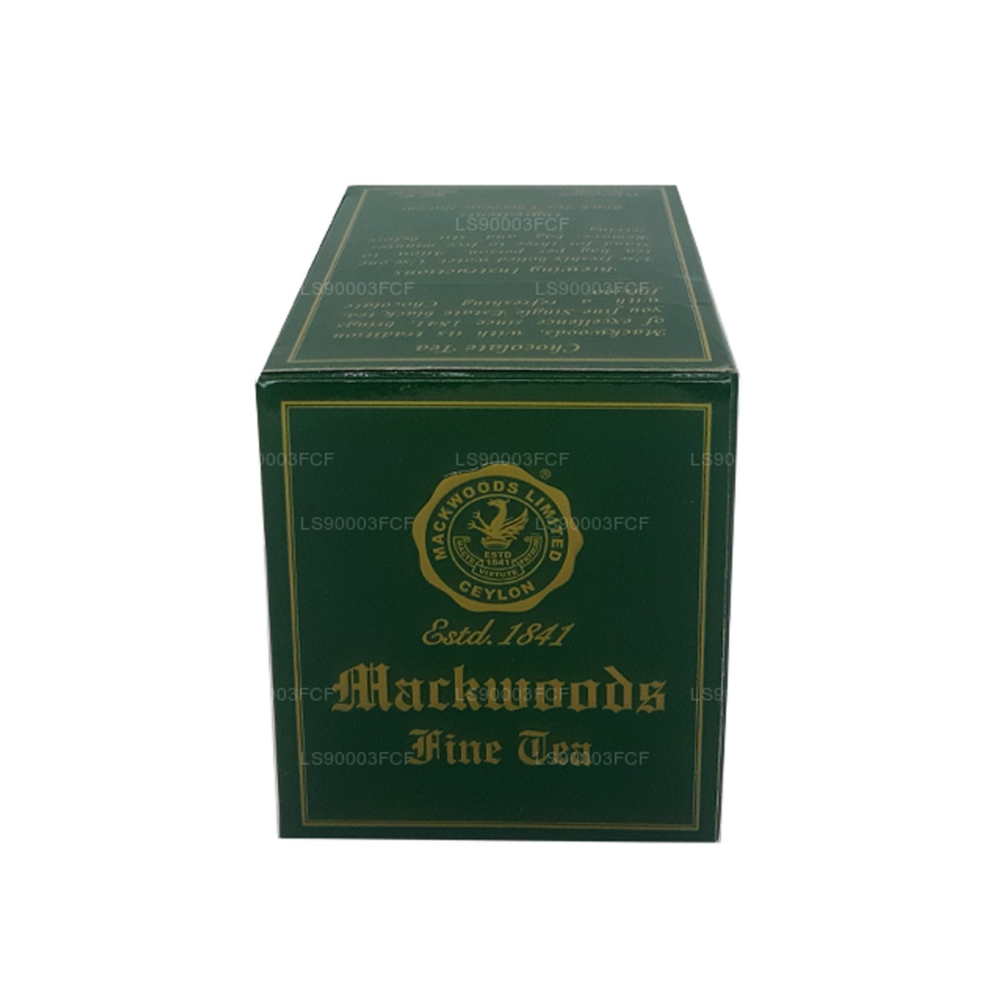 Mackwoods Single Estate Chocolate Flavoured Ceylon Black Tea (50g) 25 Tea Bags