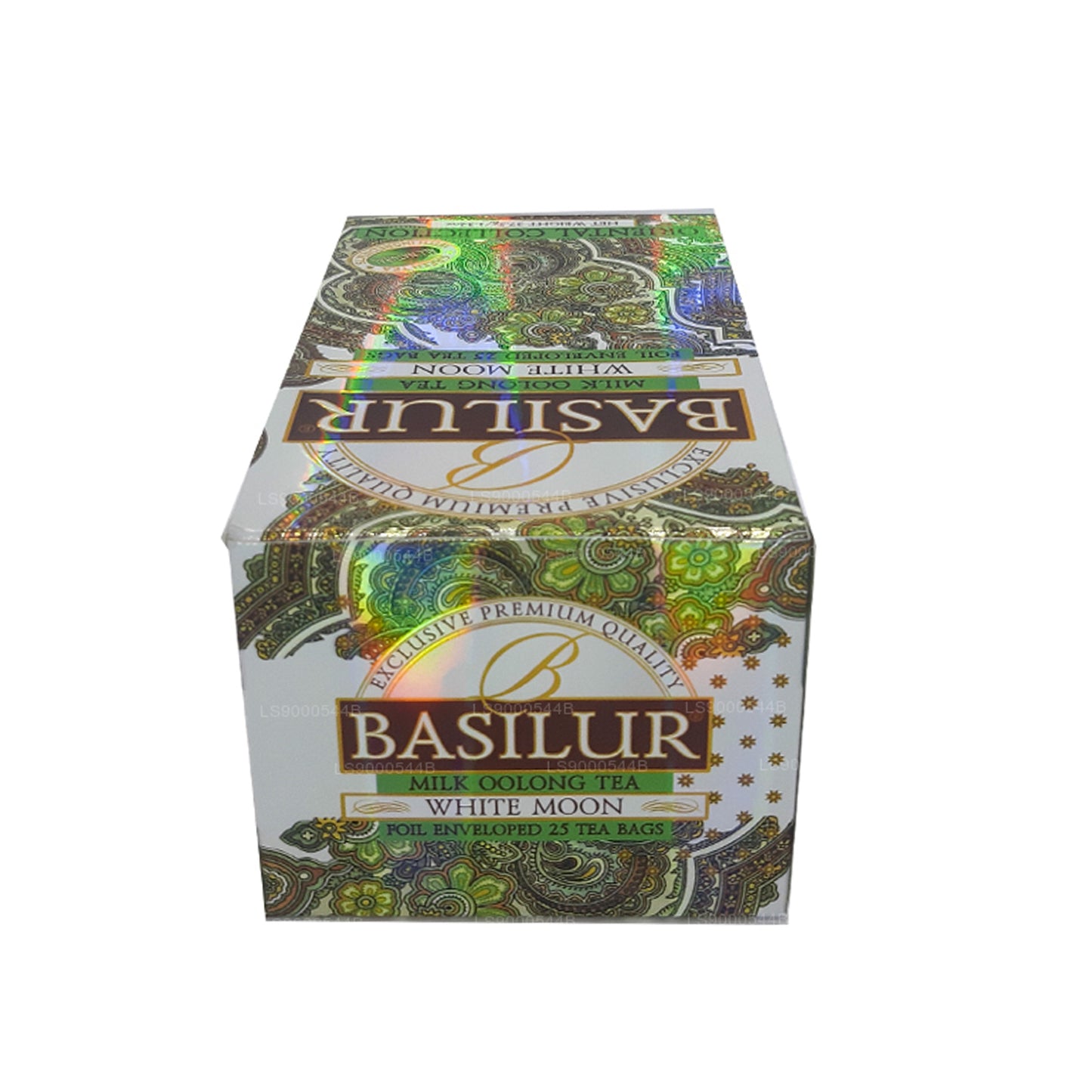 Basilur White Moon Milk Oolong Tea (37.5g) Foil Enveloped 25 Tea Bags