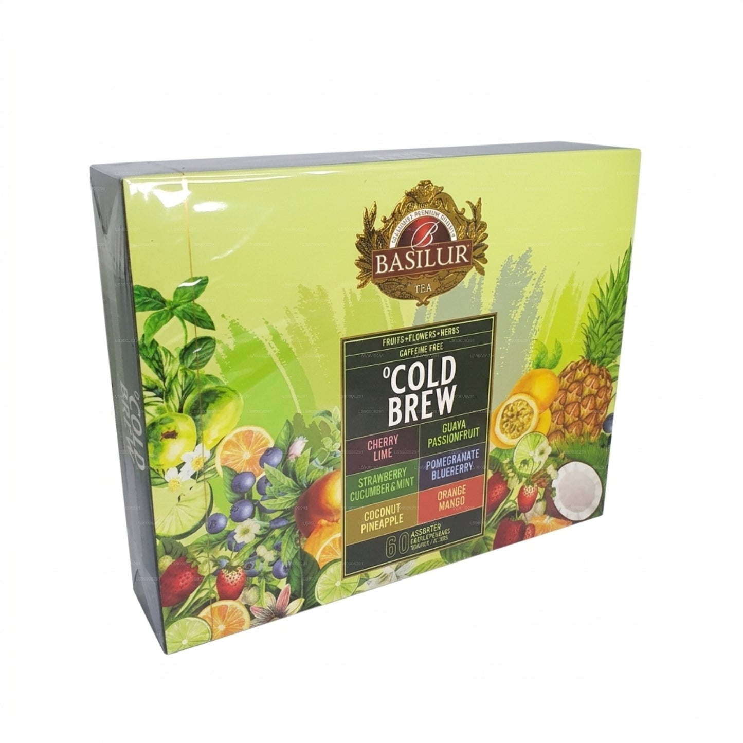 BASILUR COLD BREW- TEA BAG -  FOIL ENV - ASSORTED 60E (120g)