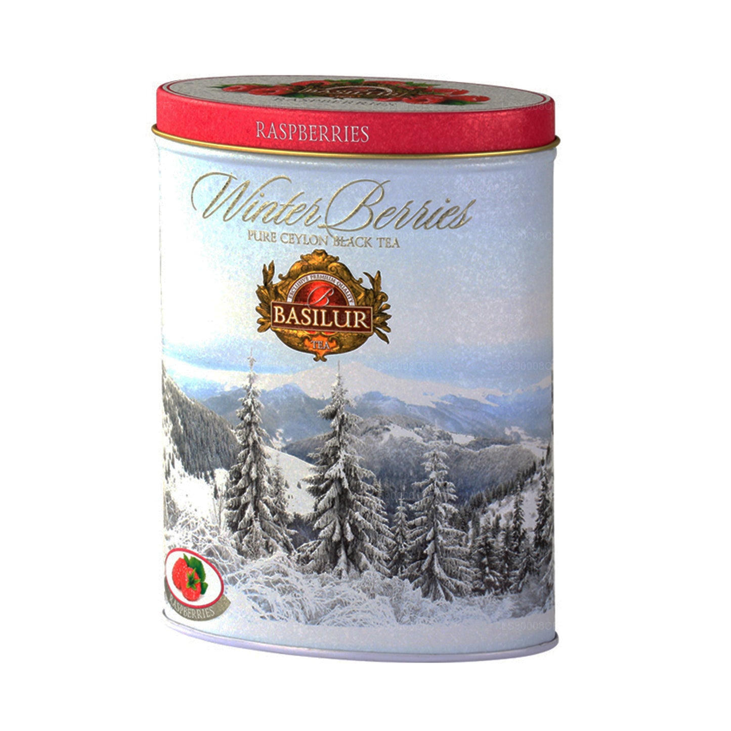 Basilur Winter Berries "Raspberries" (100g) Tin