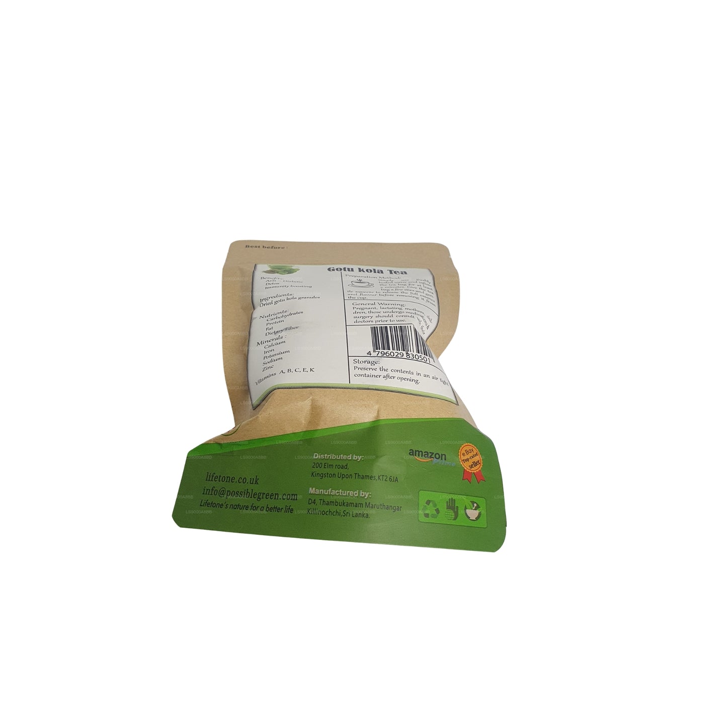 Lifetone Gotukola Tea (30g)