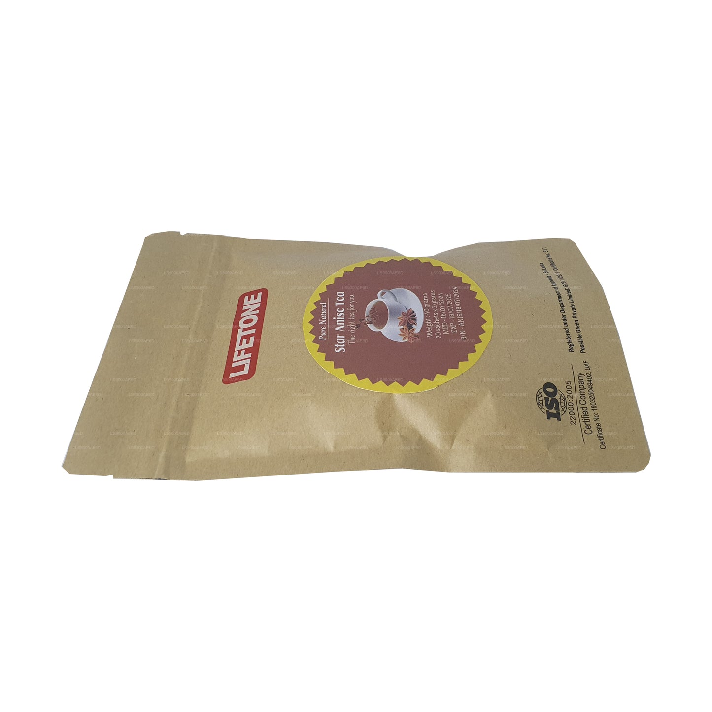 Lifetone Star Anise Tea (40g) 20 Tea Bags