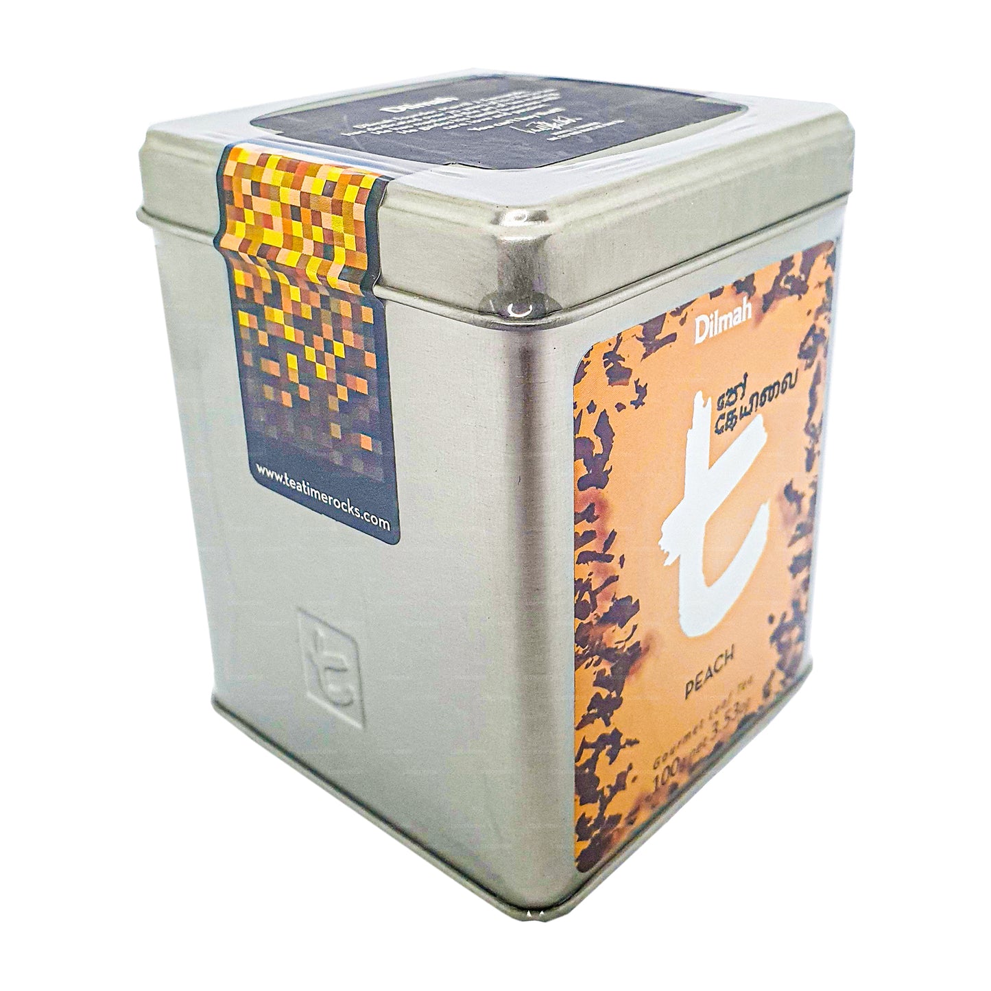 दिलमा टी-सीरीज़ पीच (100 ग्राम) लूज़ लीफ़ टी