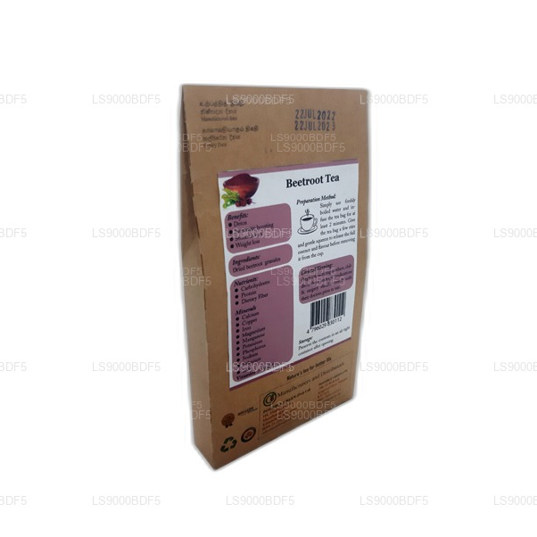 Lifetone Beetroot Tea (40g) 20 Tea Bags