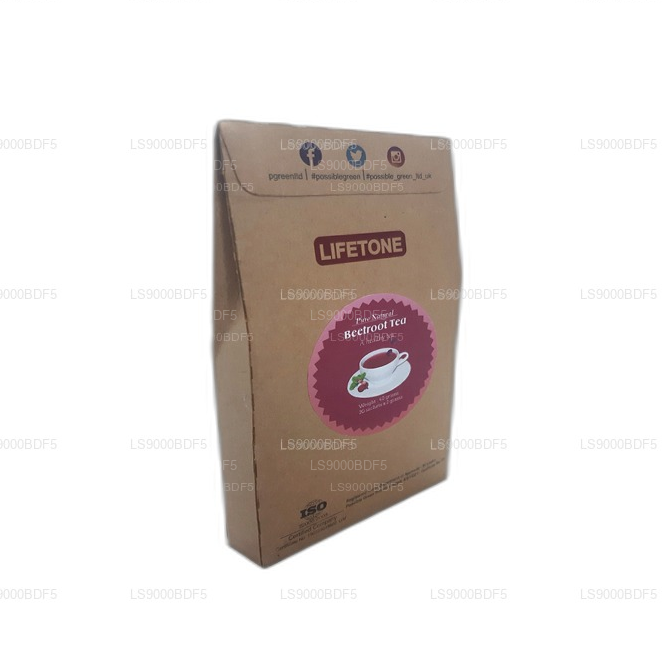 Lifetone Beetroot Tea (40g) 20 Tea Bags