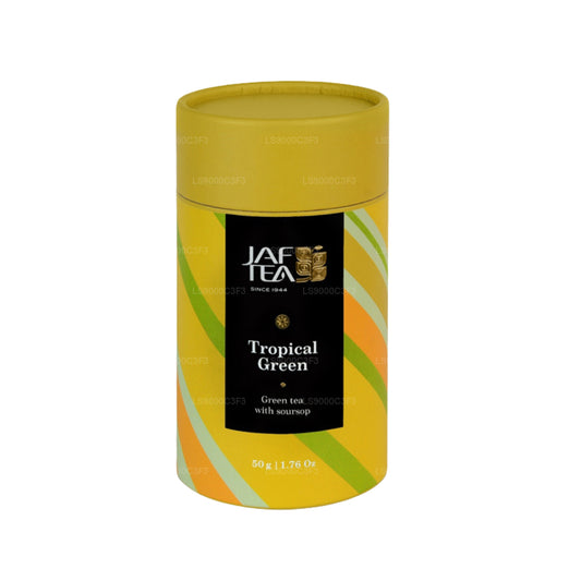 Jaf Tea Trophical Green - Green Tea with Soursop Caddy (50g)