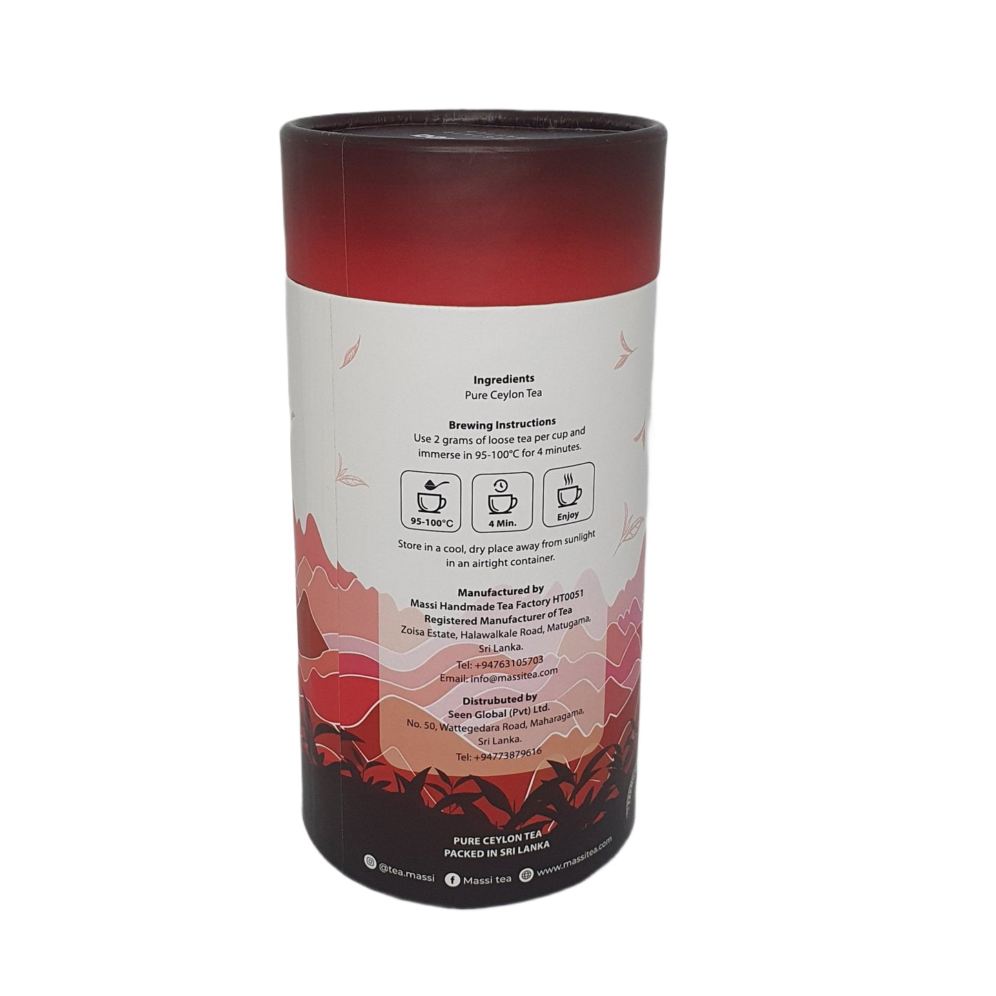 Massi Tea Single Estate Handcrafted Black Tea (50g)