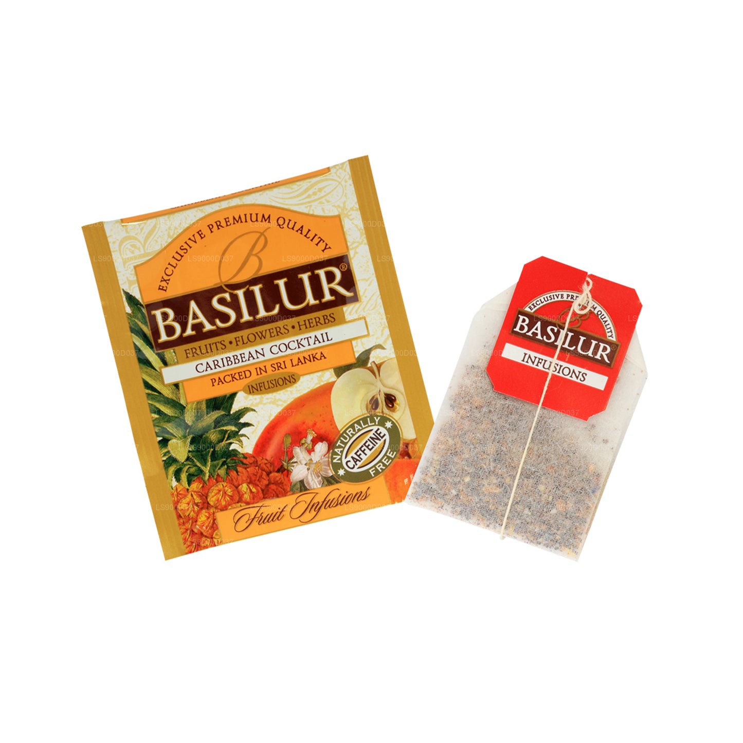 Basilur Tea Book "Fruit Infusions - Fruity Delight" (57.6g) 32 Tea Bags Caddy