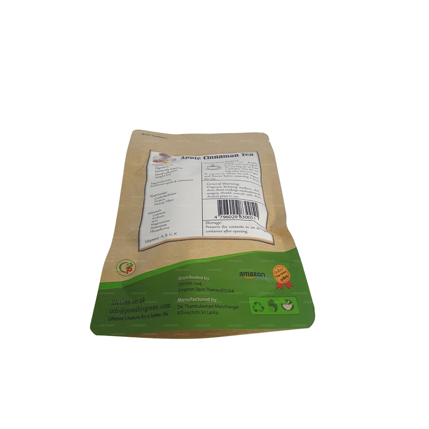 Lifetone Apple Cinnamon Tea (40g)
