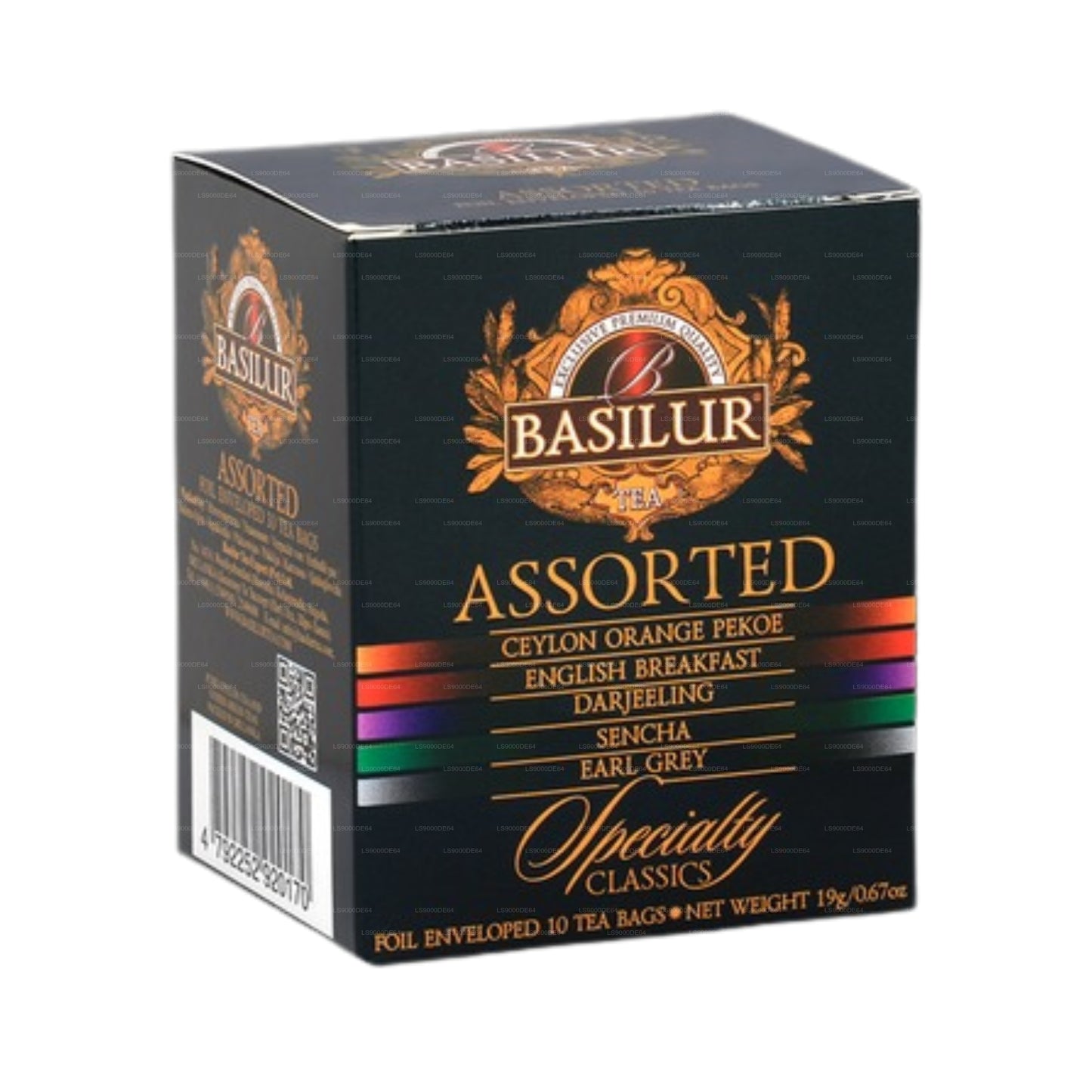 Basilur Specialty Classics Tea (19g) 10 Foil Enveloped Tea Bags