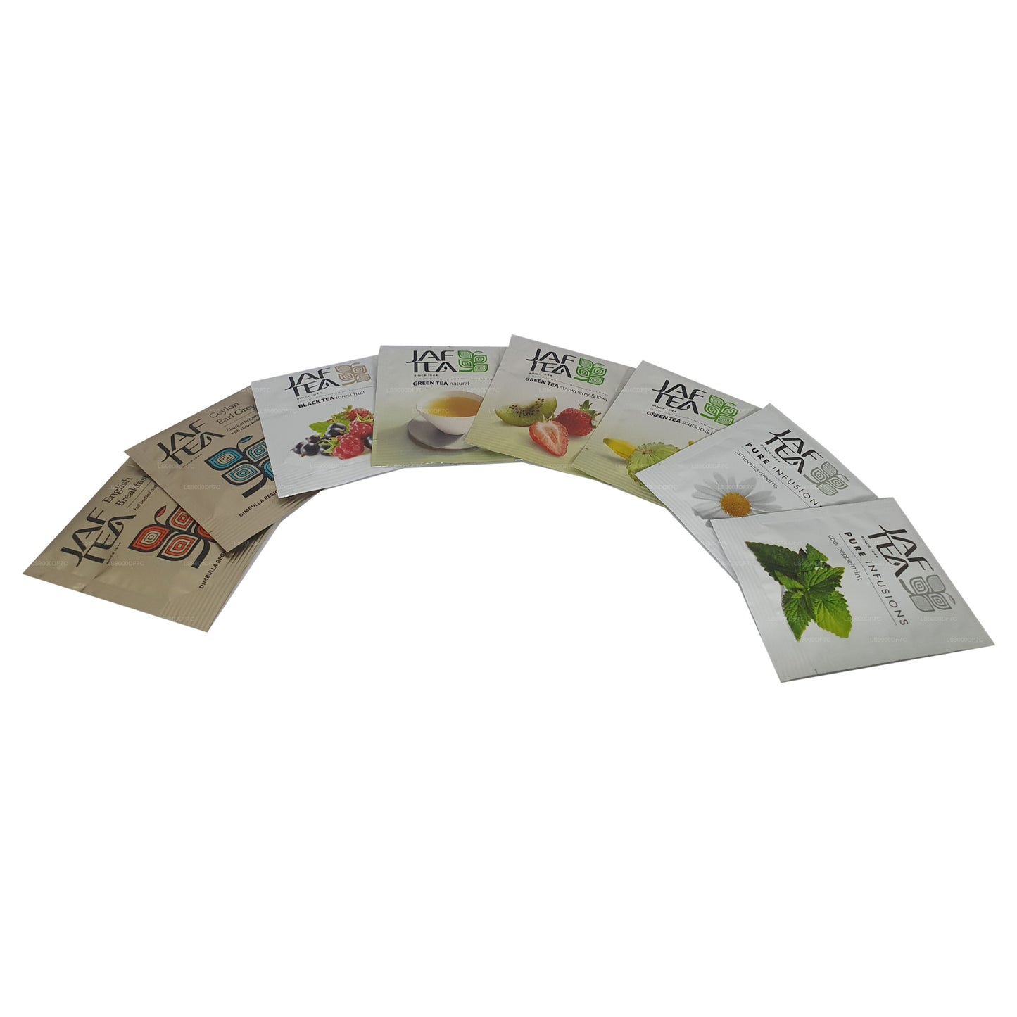 Jaf Tea Pure Teas and Infusions Foil Envelop Tea Bags (145g)