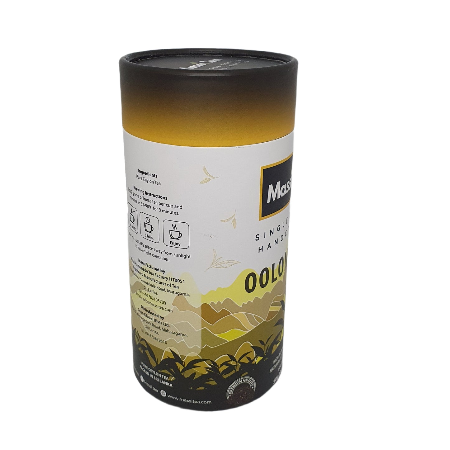 Massi Tea Single Estate Handcrafted Oolong Tea (50g)