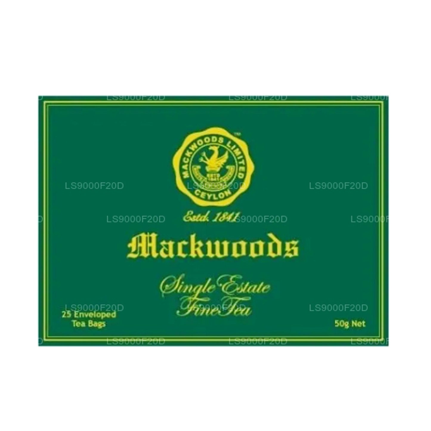Mackwoods Classic Fine Black Tea (50g) 25 Enveloped Tea Bags