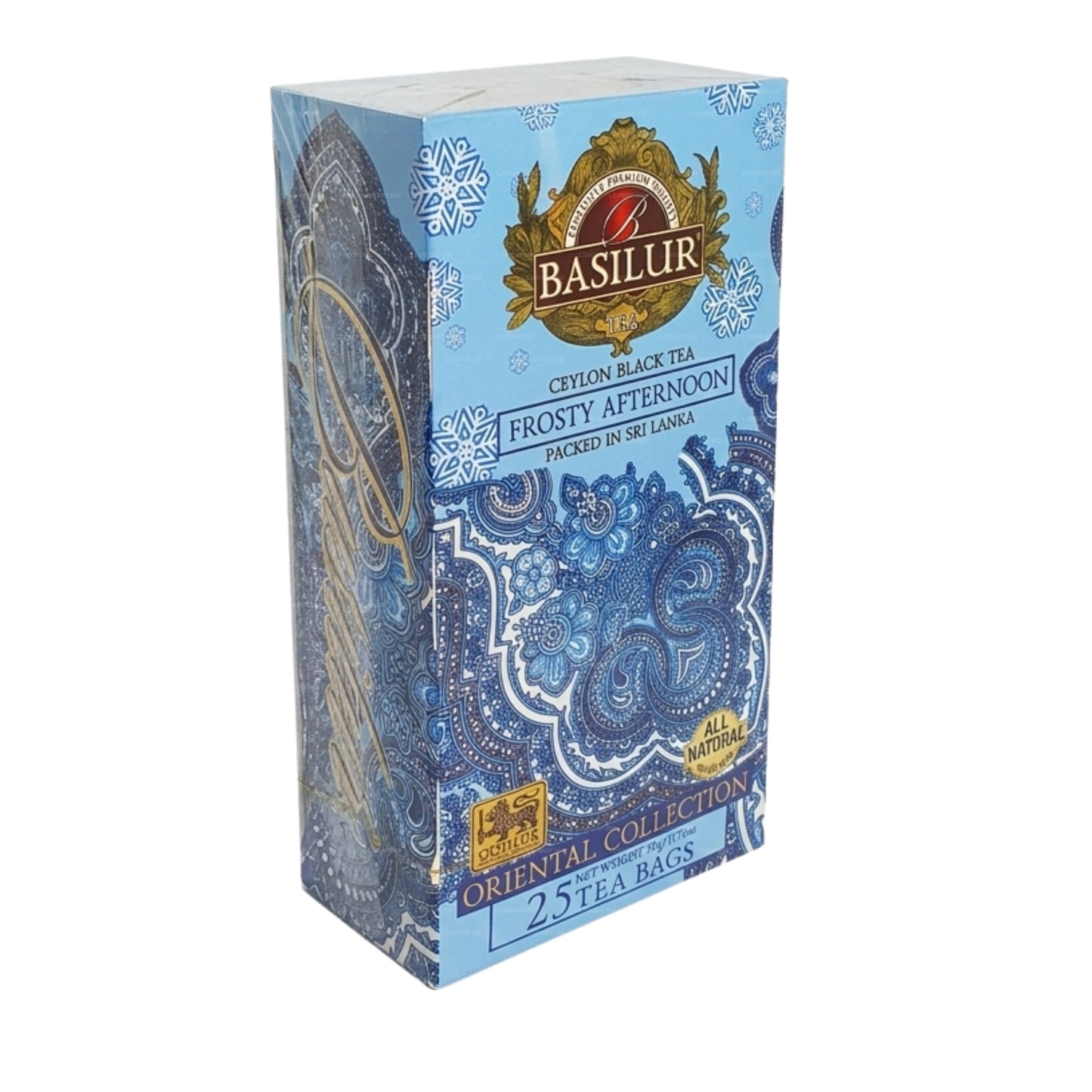 BASILUR ORIENTAL - TEA BAG - FLBT - FOIL ENV - FROSTY AFTERNOON (50g)