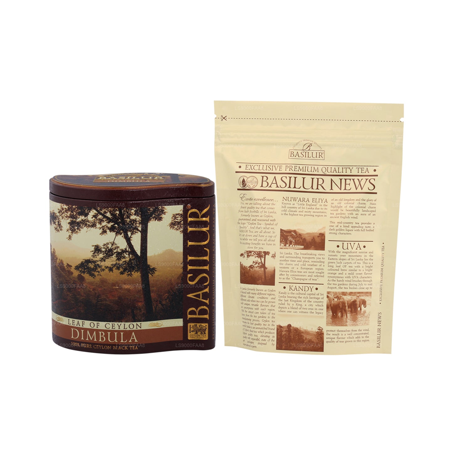 Basilur Leaf of Ceylon "Dimbula" (100g) Caddy