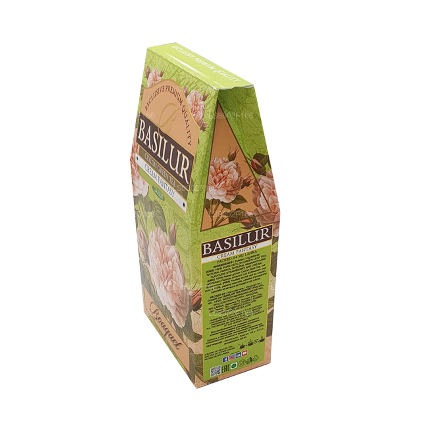 Basilur Cream Fantasy Ceylon Green Tea (100g)