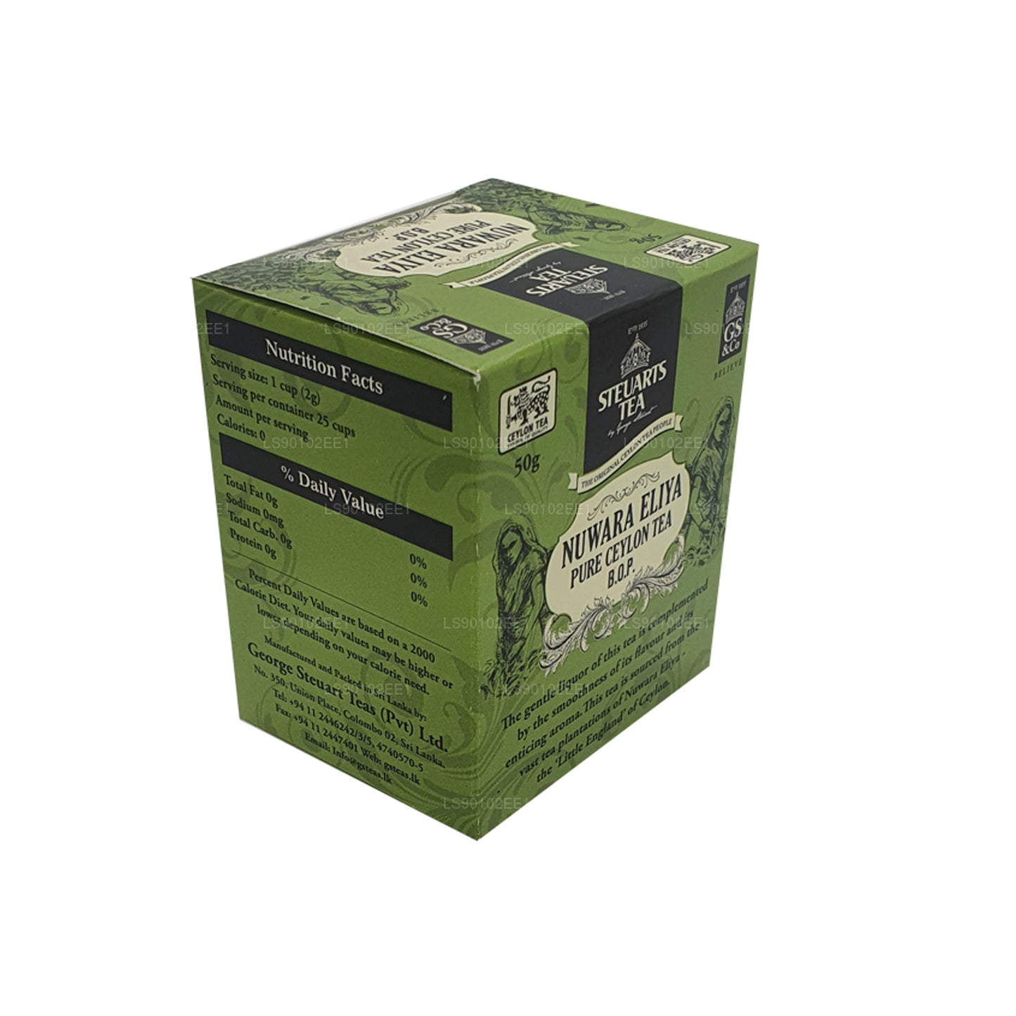 George Steuart Nuwara Eliya BOP Leaf Tea (50g)
