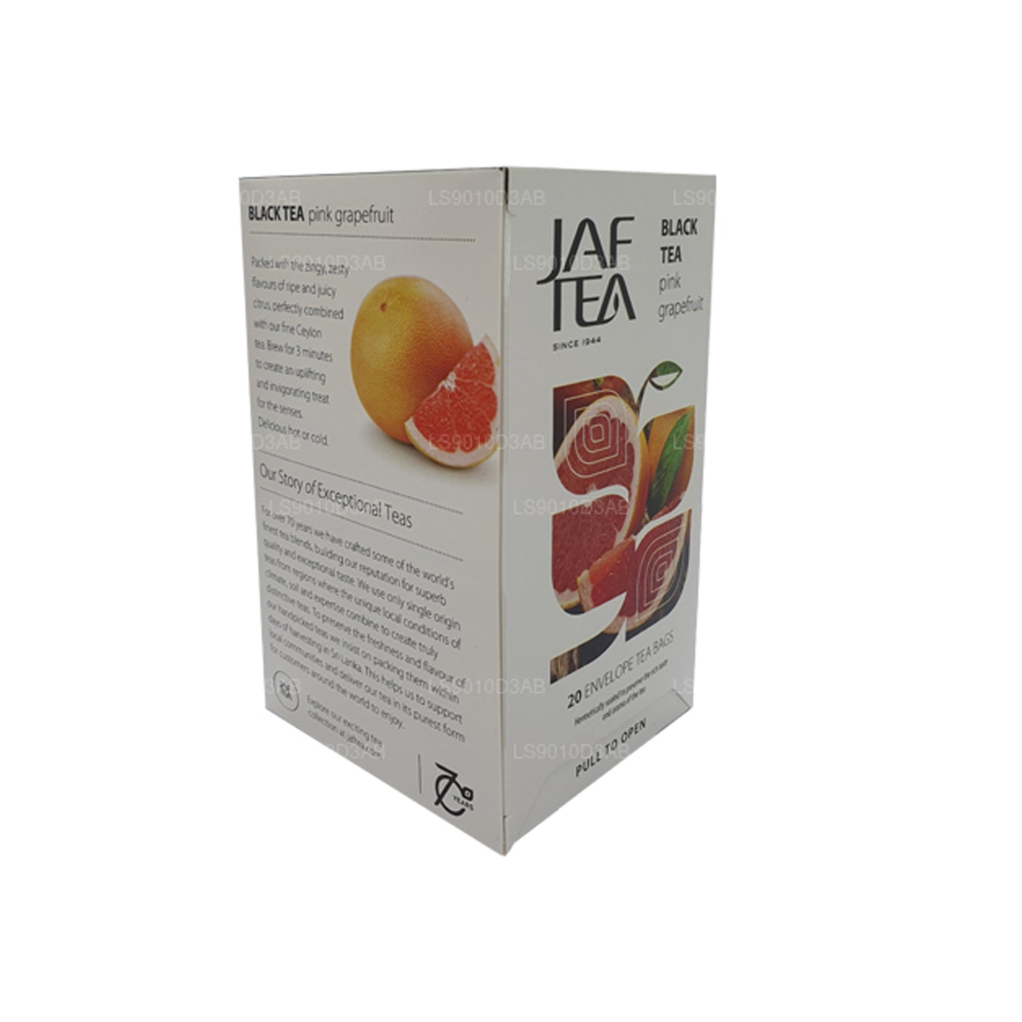 Jaf Tea Pink Grapefruit Black Tea (30g) Foil Envelope Tea Bags